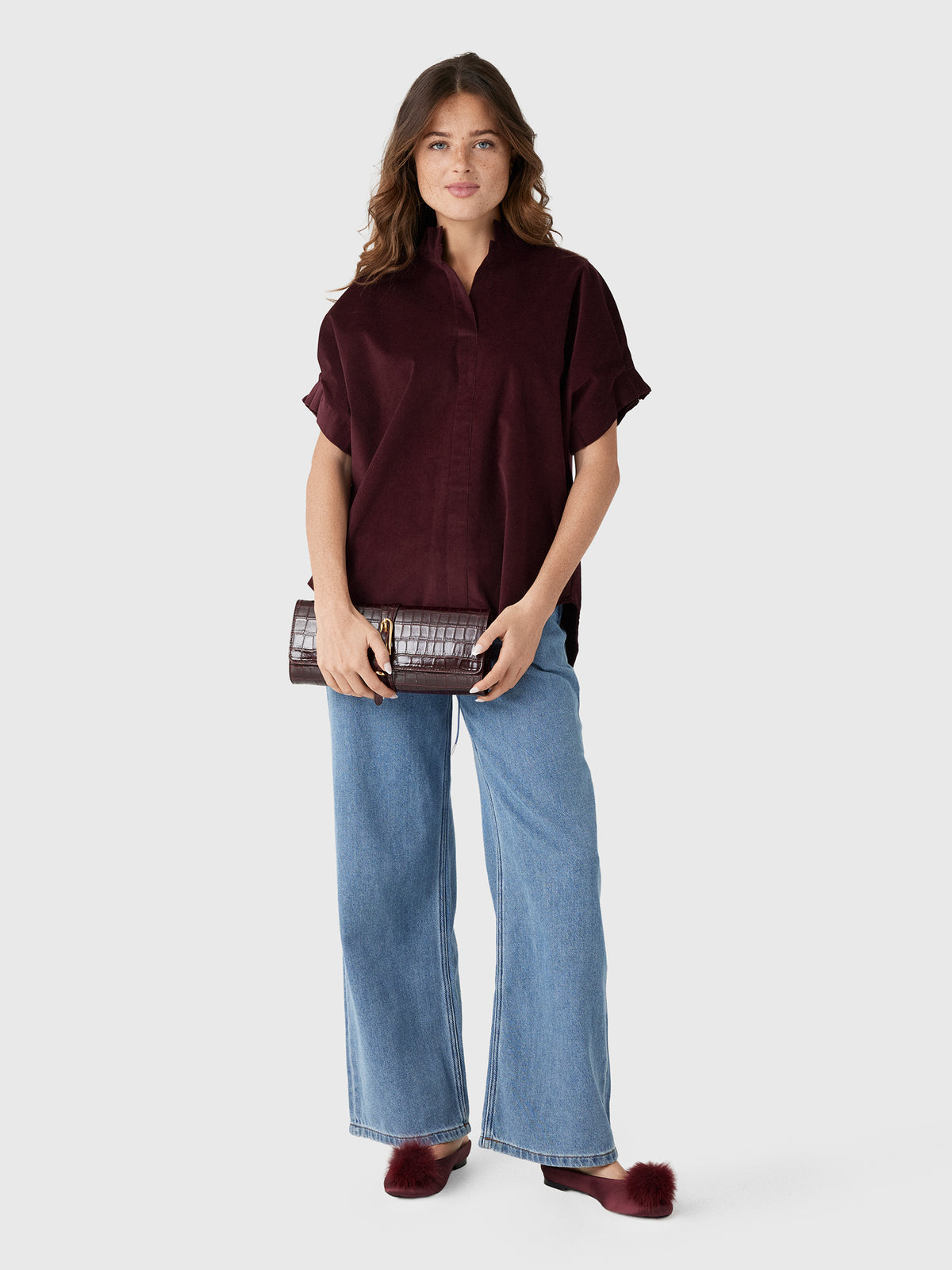JAG Women's The Renea Top - Saint Bernard