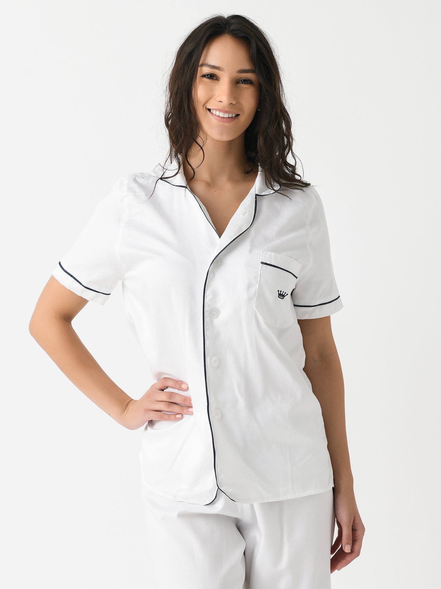 Royal Highnies Women's Pajama Top - Saint Bernard