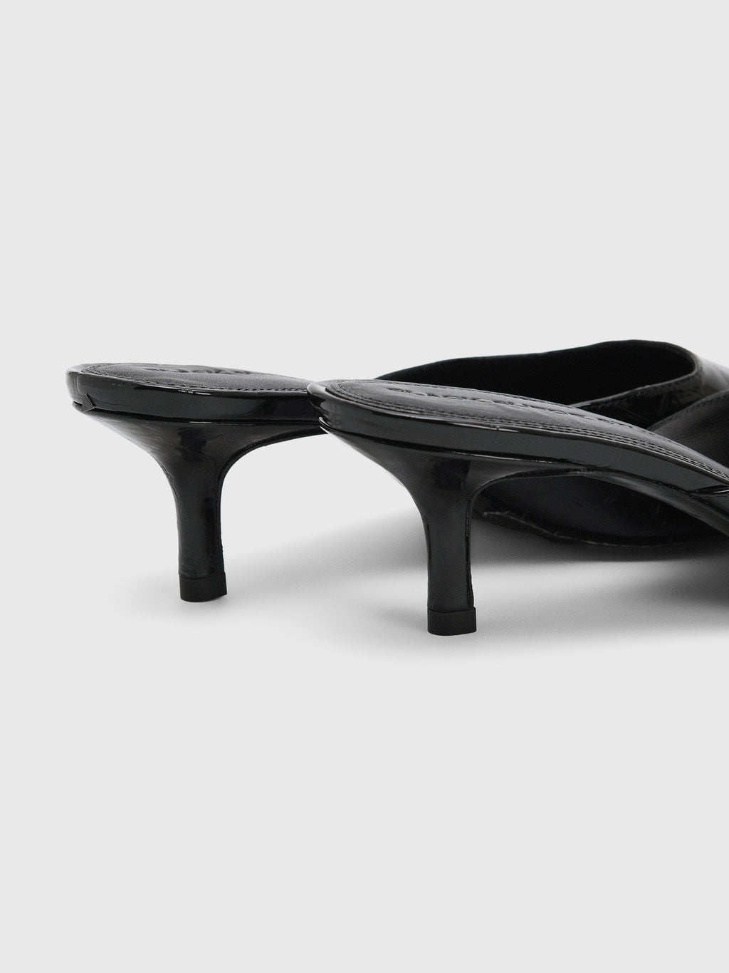 Black Suede Studio Women's Riley 50 Heel - Saint Bernard