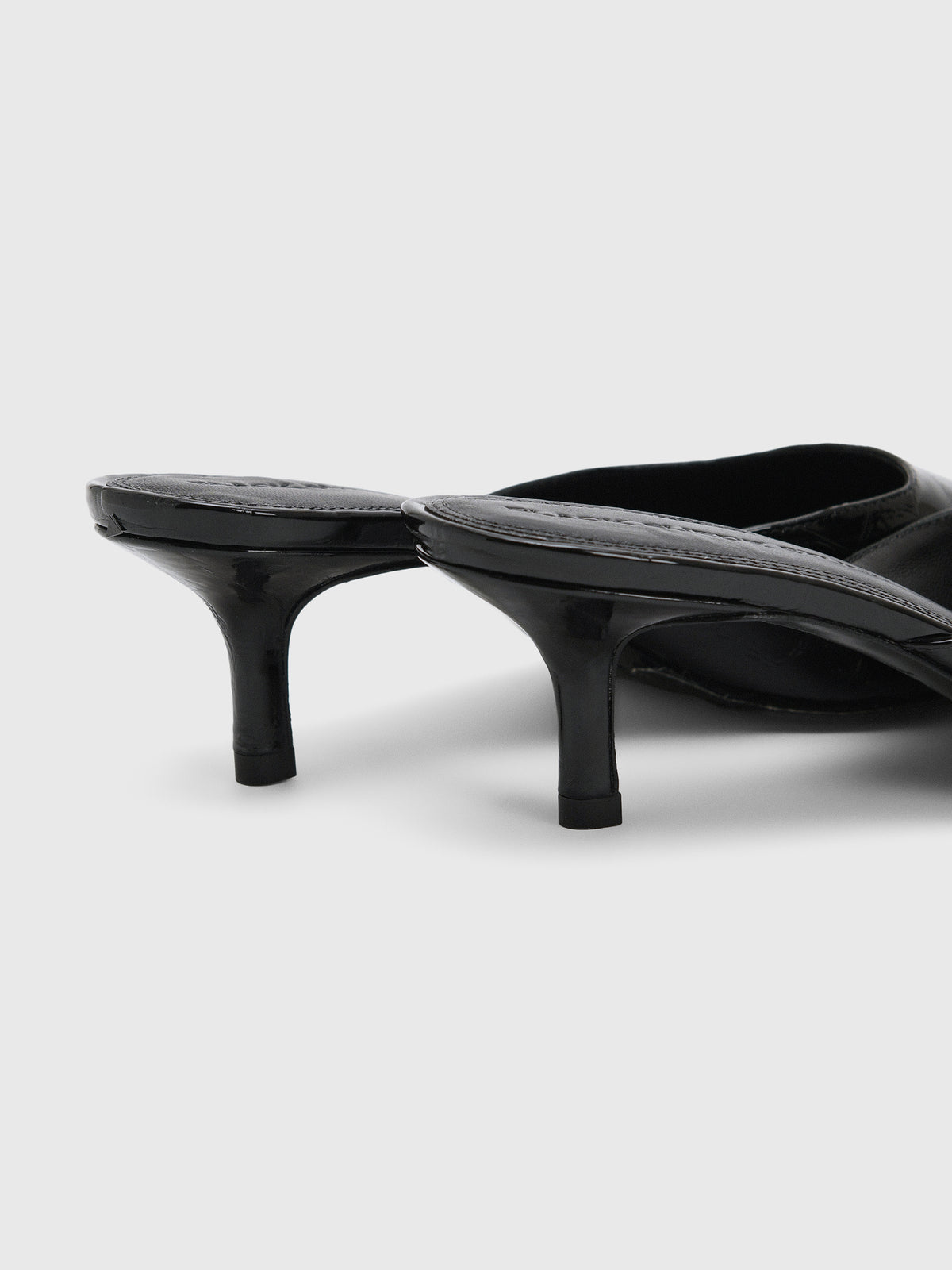 Black Suede Studio Women's Riley 50 Heel - Saint Bernard