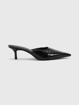 Black Suede Studio Women's Riley 50 Heel - Saint Bernard