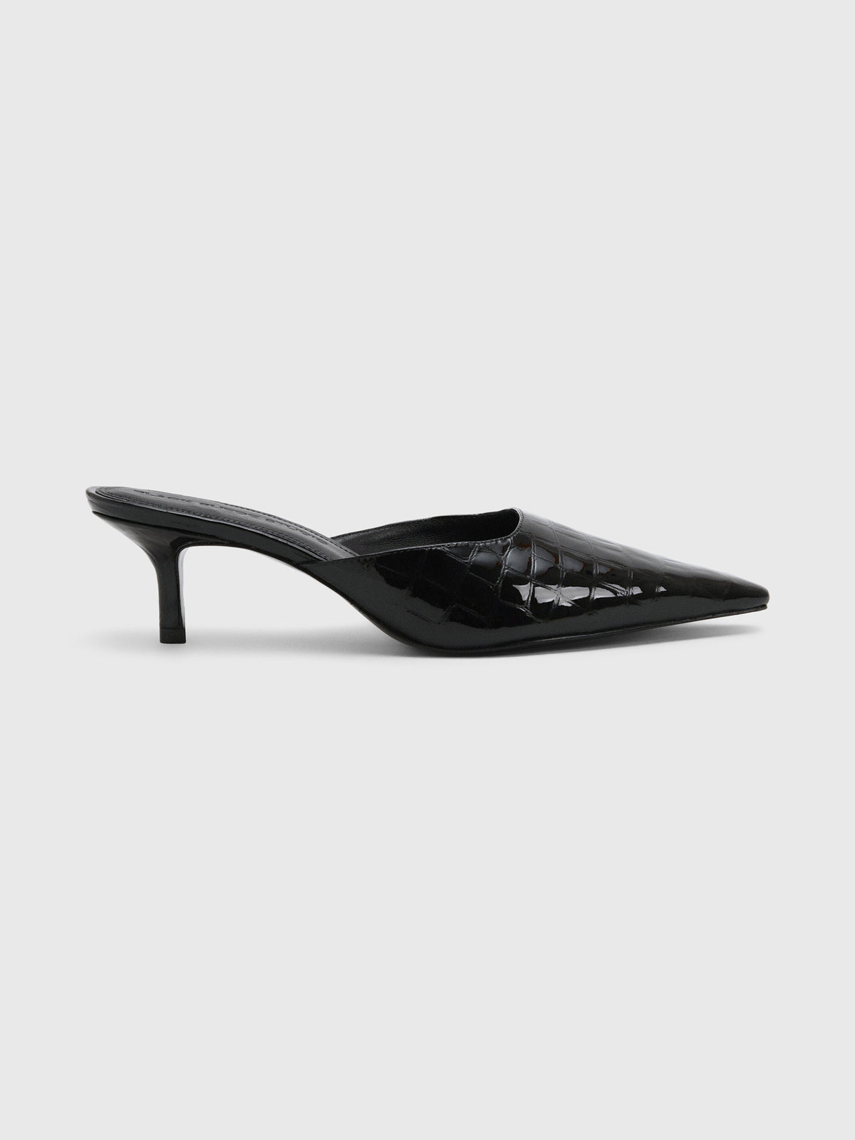 Black Suede Studio Women's Riley 50 Heel - Saint Bernard