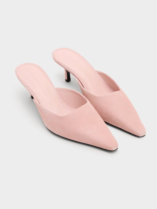 Black Suede Studio Women's Riley 50 Heel