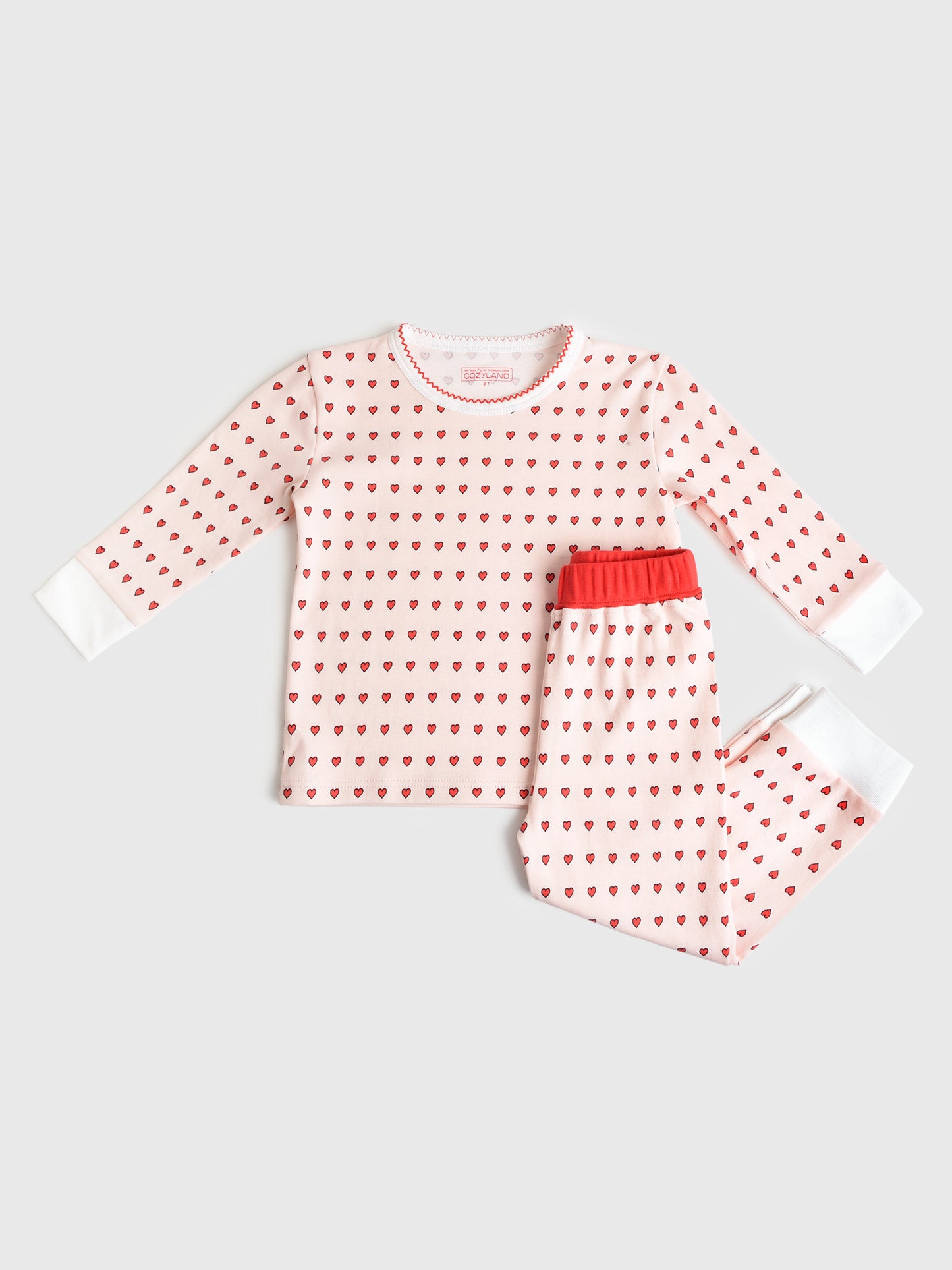 Cozyland Girls' Riley Pajama Set - Saint Bernard