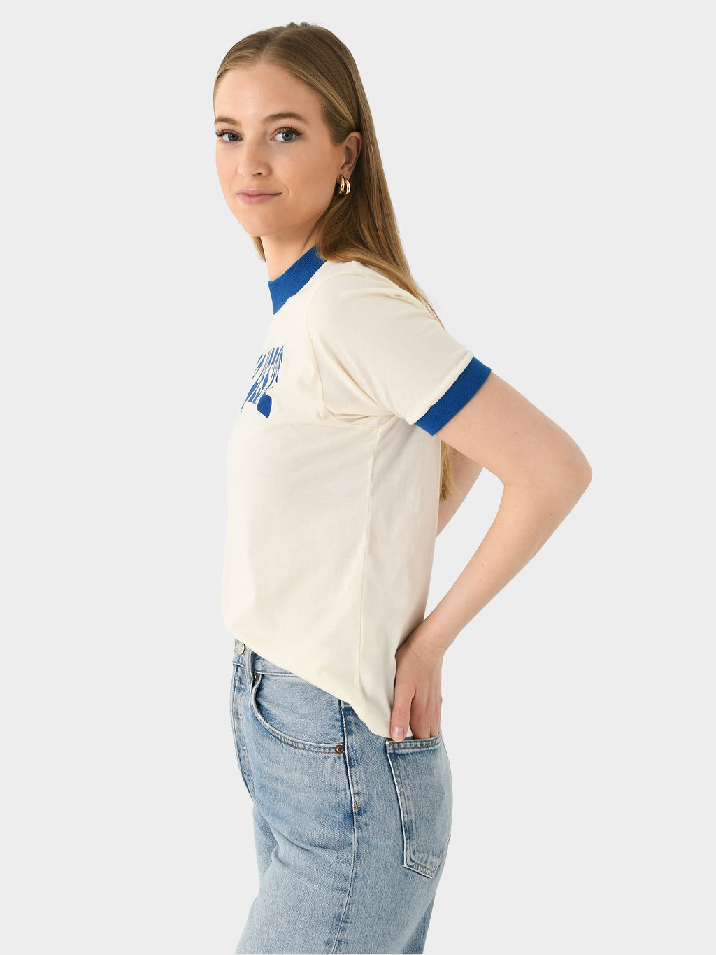 RINGER TEE SHIRTxBLUE-alt2