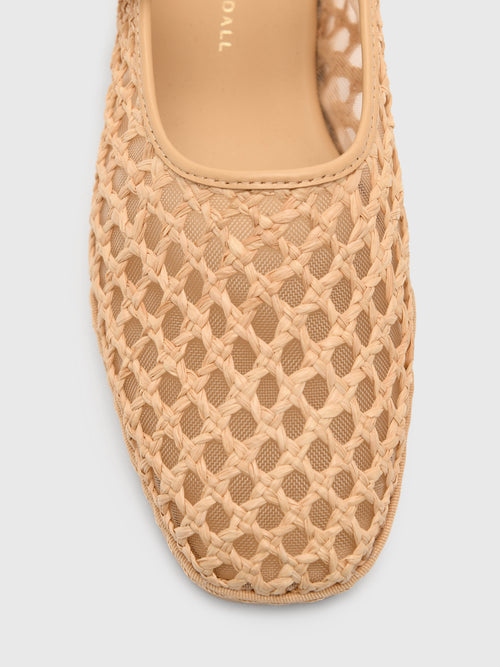 Loeffler Randall Women's Rita Netted Mary Jane Flat