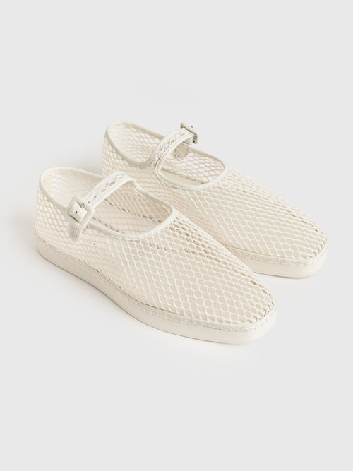 Loeffler Randall Women's Rita Netted Mary Jane Flat