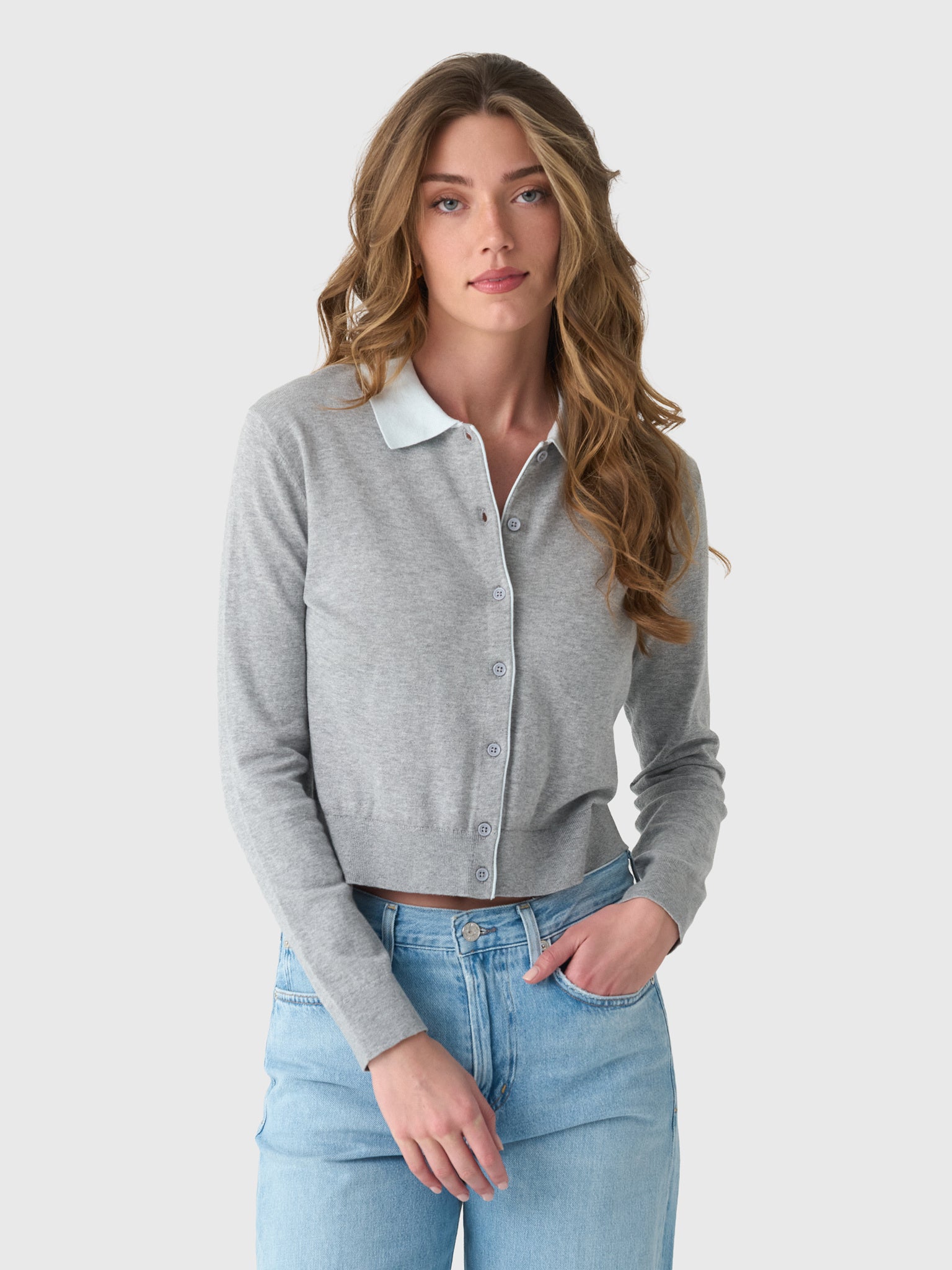 Velvet Women's Riven Cardigan - Saint Bernard