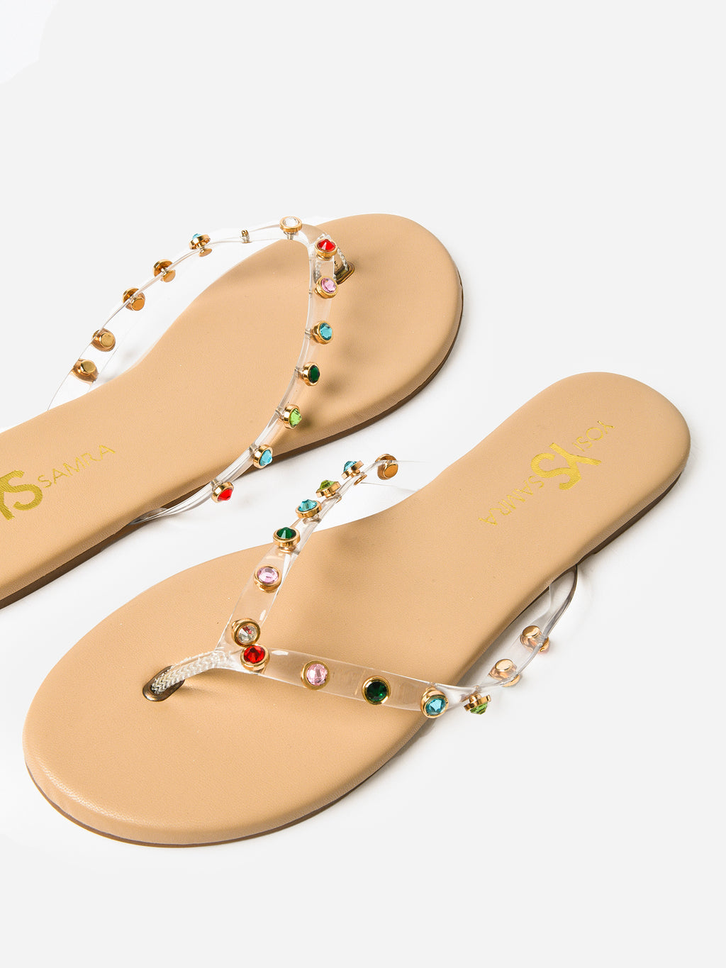 Yosi Samra Women's Rivington Gem Flip Flop - Saint Bernard