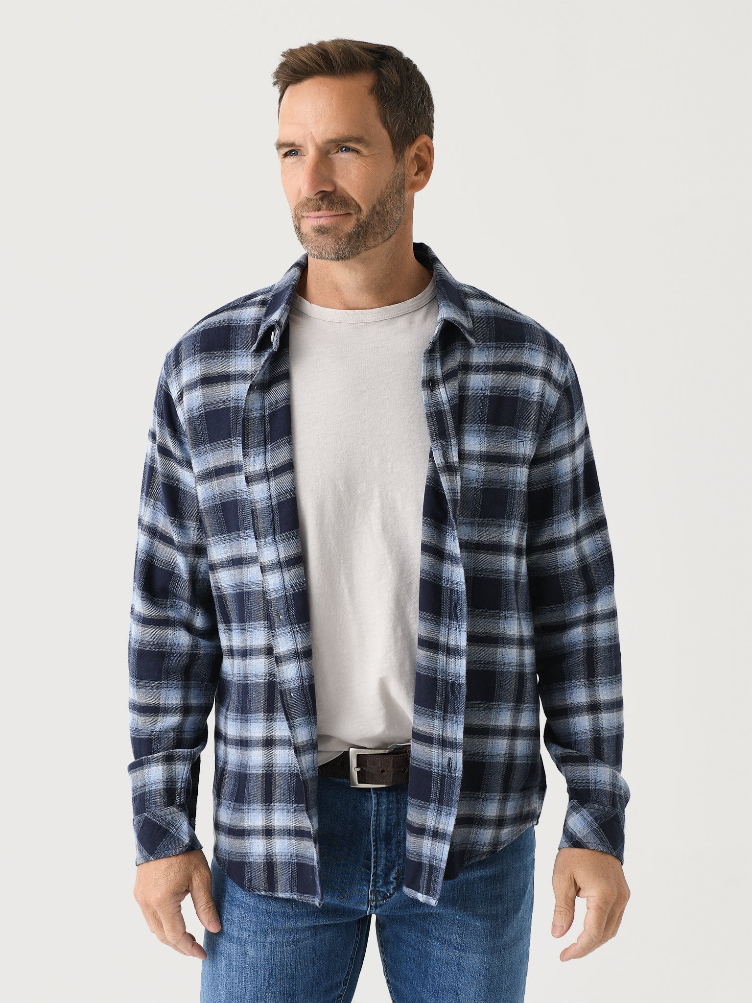 Rails Men's Lennox Button-Down Shirt - Saint Bernard