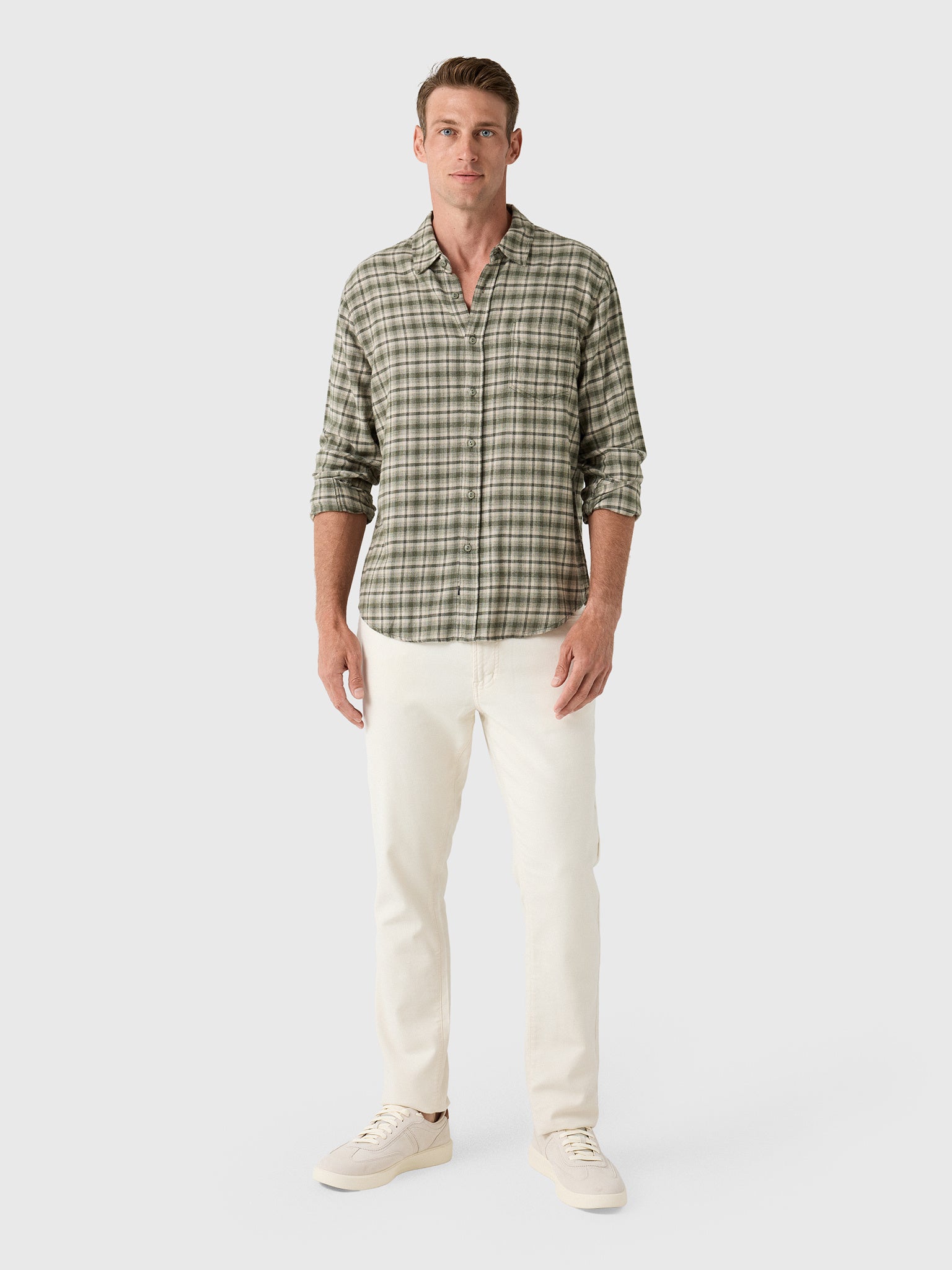Rails Men's Lennox Shirt - Saint Bernard