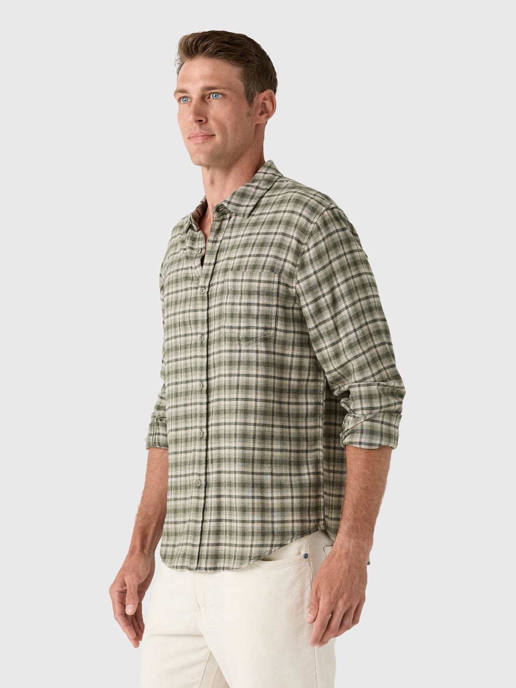 Rails Men's Lennox Shirt - Saint Bernard