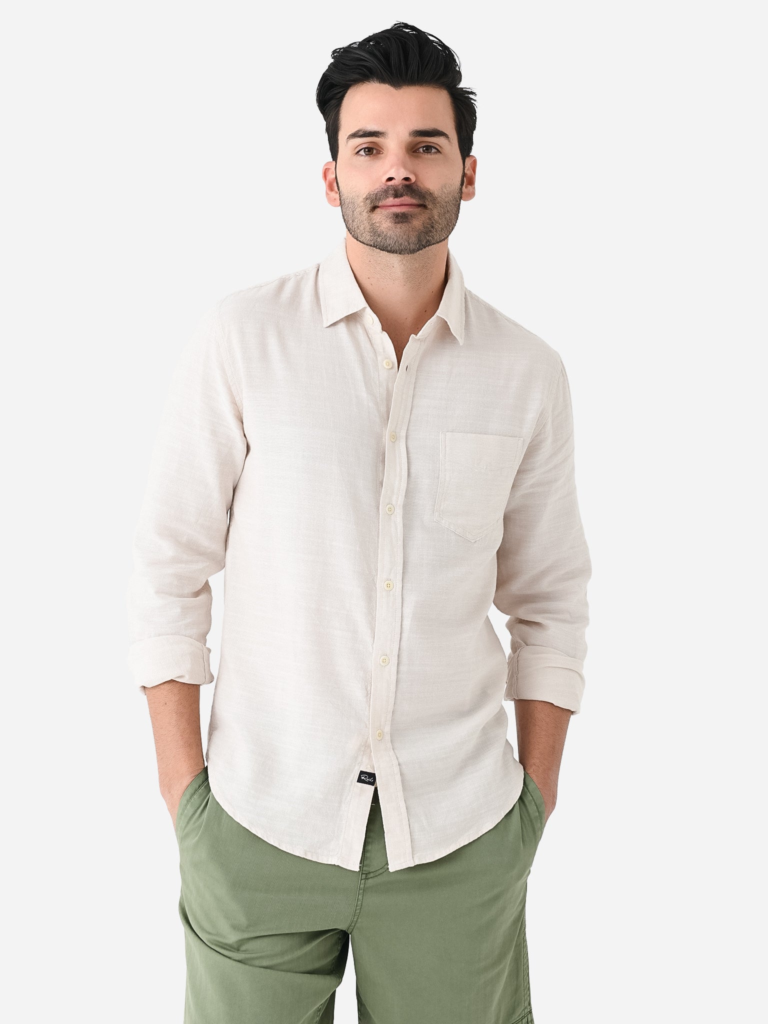 Rails Men's Wyatt Button-Down Shirt - Saint Bernard
