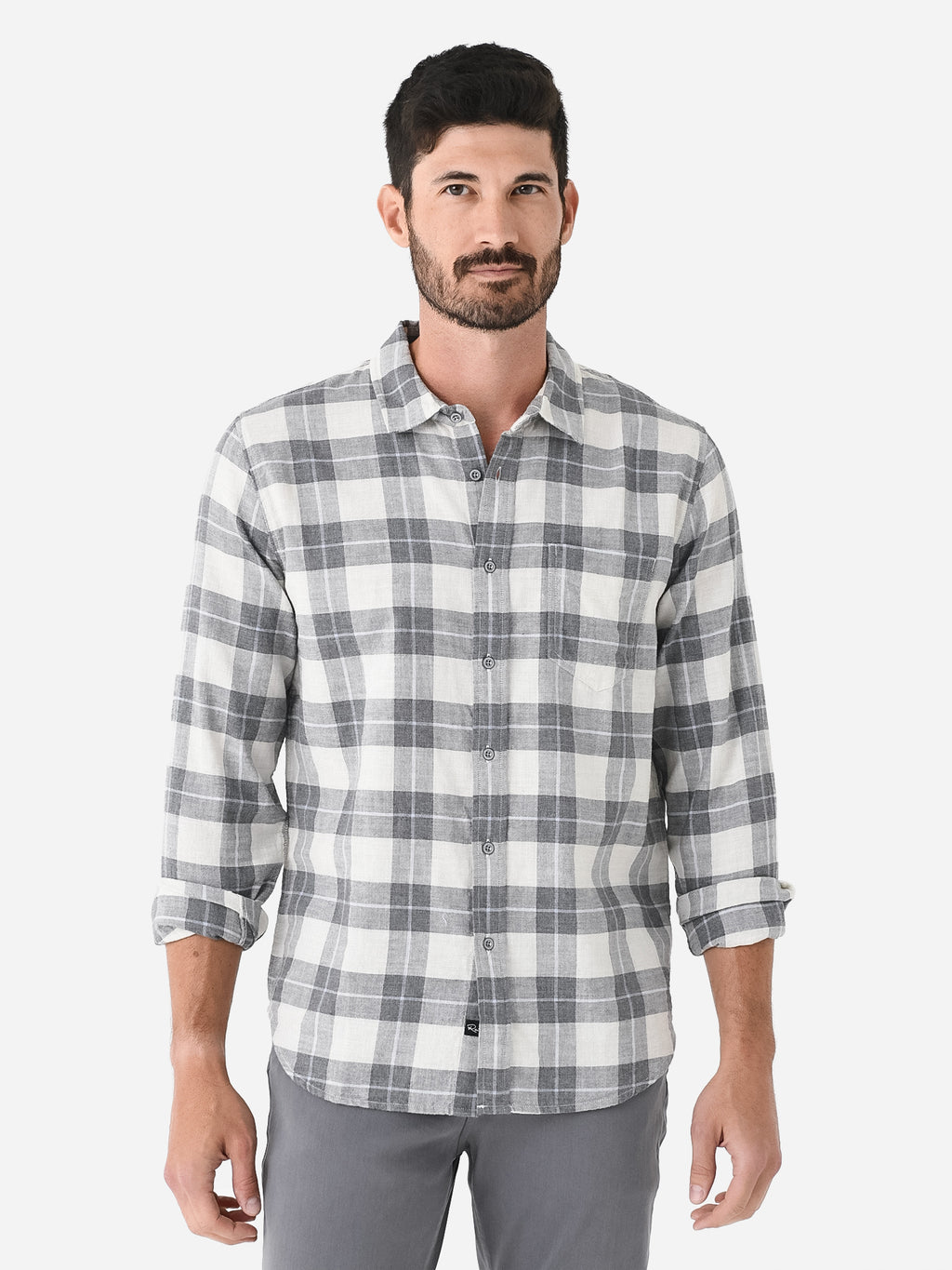 Rails Men's Wyatt Button-Down Shirt - Saint Bernard