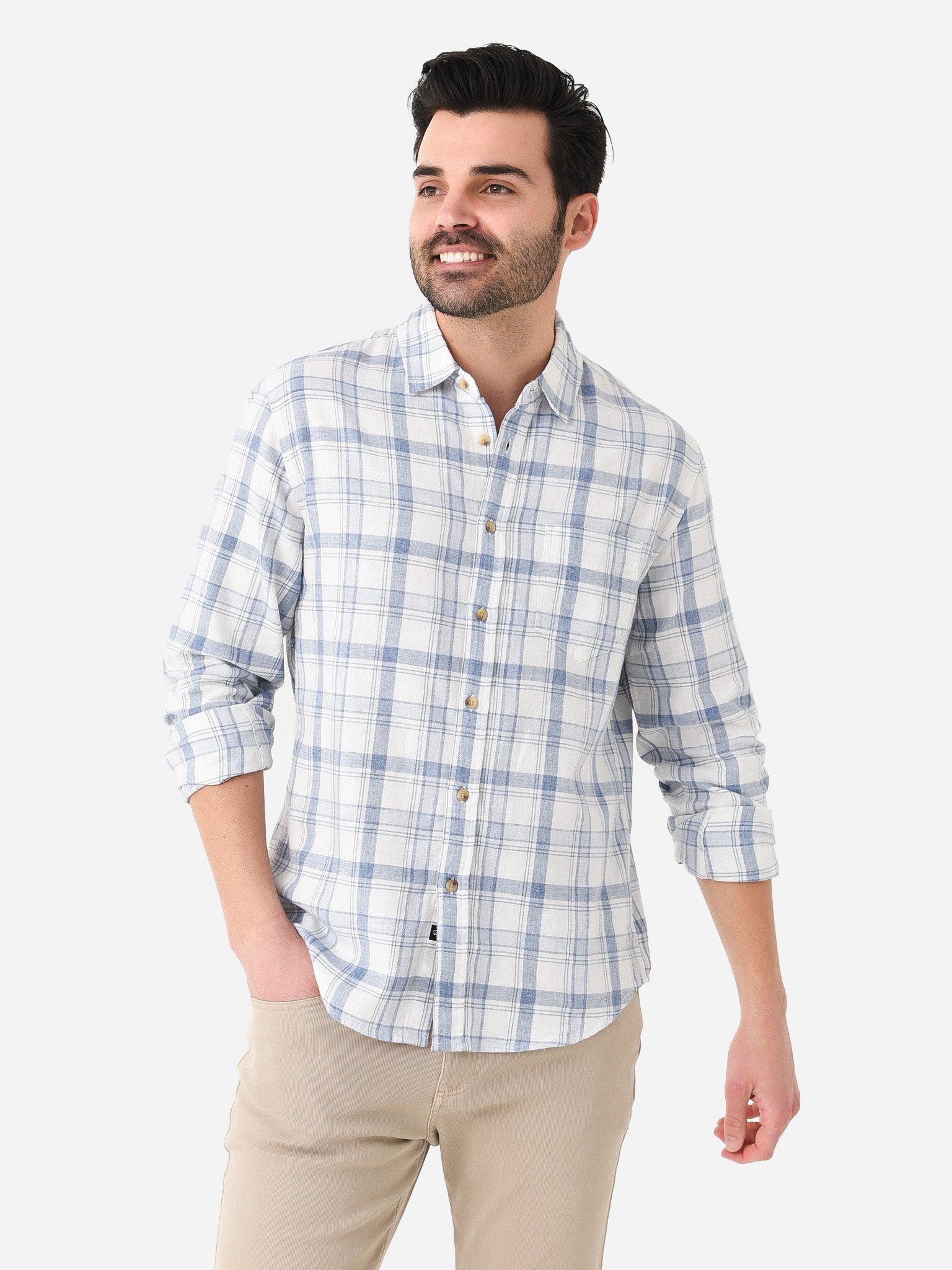 Rails Men's Wyatt Button-Down Shirt - Saint Bernard