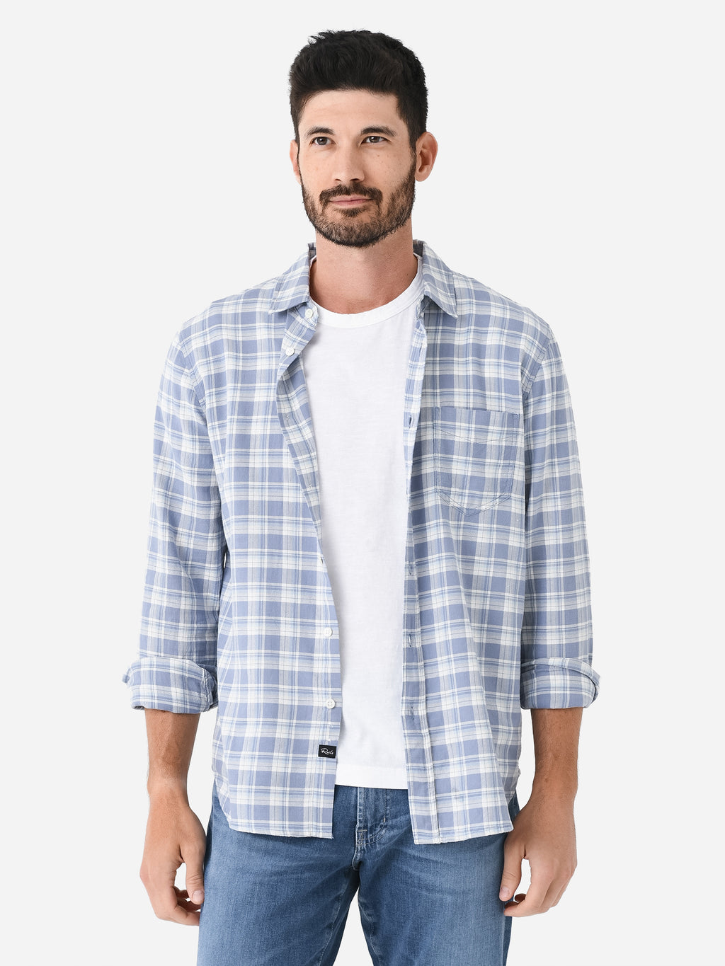 Rails Men's Wyatt Button-Down Shirt - Saint Bernard