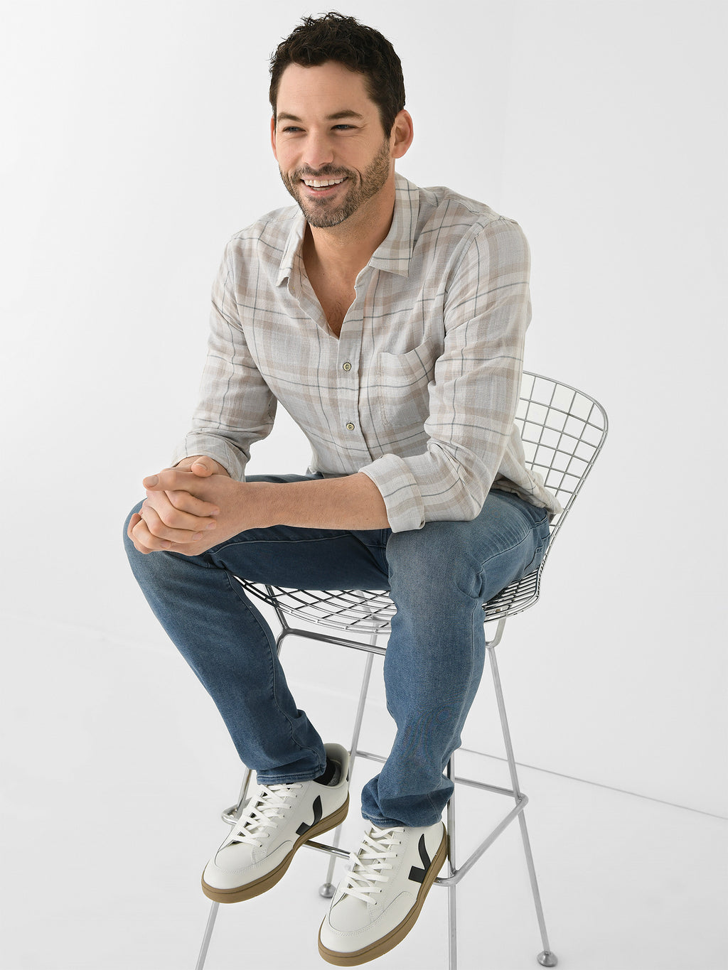 Rails Men's Wyatt Button-Down Shirt - Saint Bernard