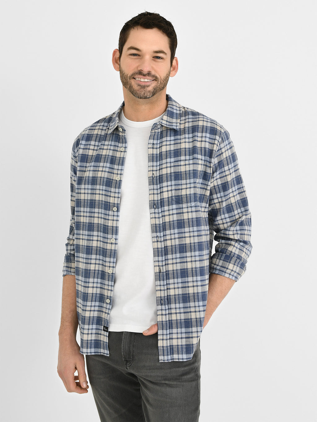 Rails Men's Wyatt Button-Down Shirt - Saint Bernard