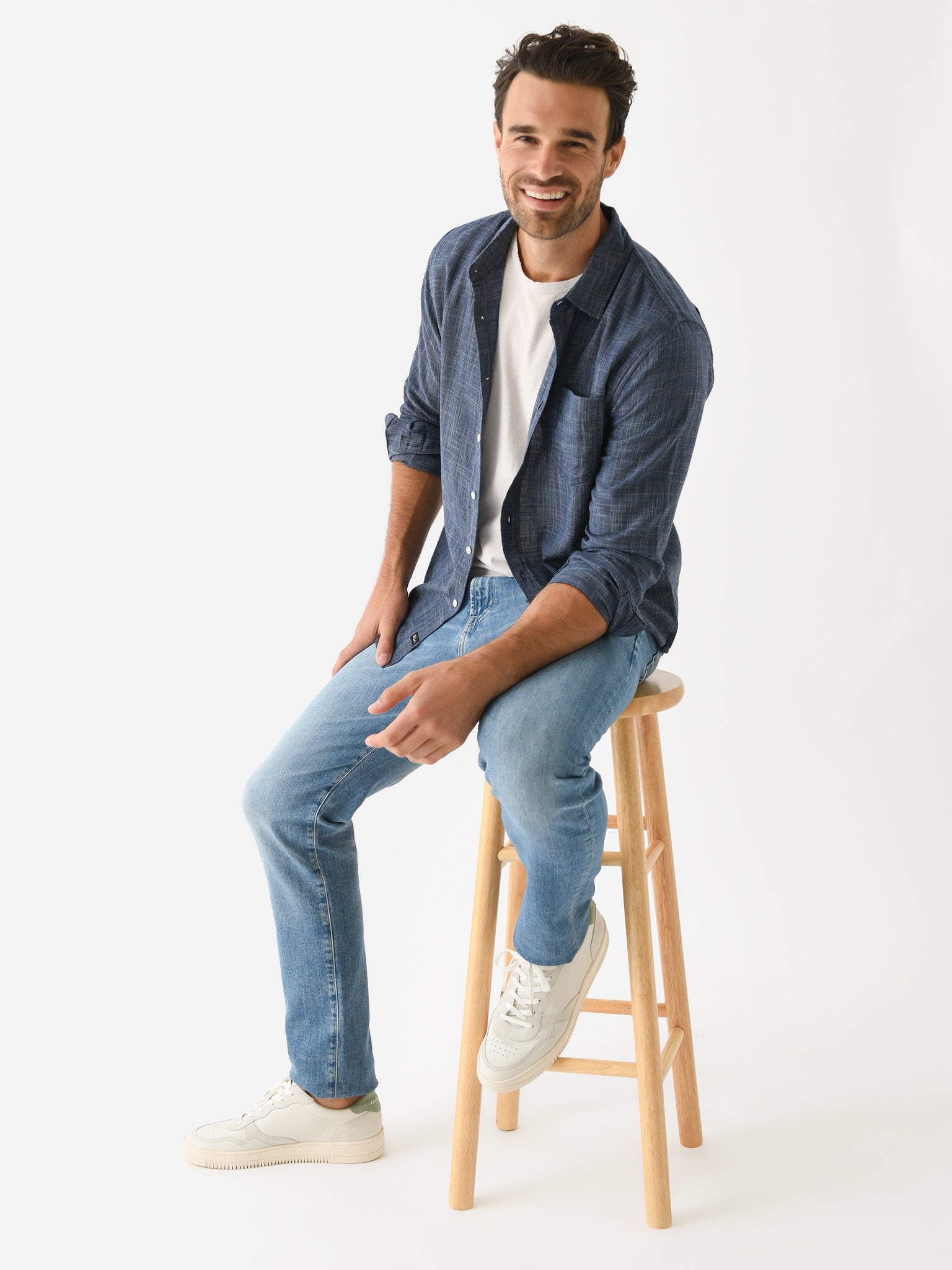 Rails Men's Wyatt Button-Down Shirt - Saint Bernard