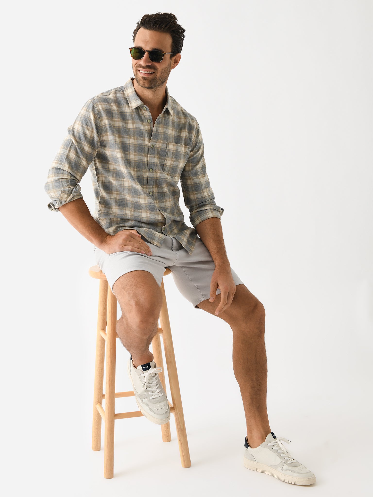 Rails Men's Wyatt Button-Down Shirt - Saint Bernard