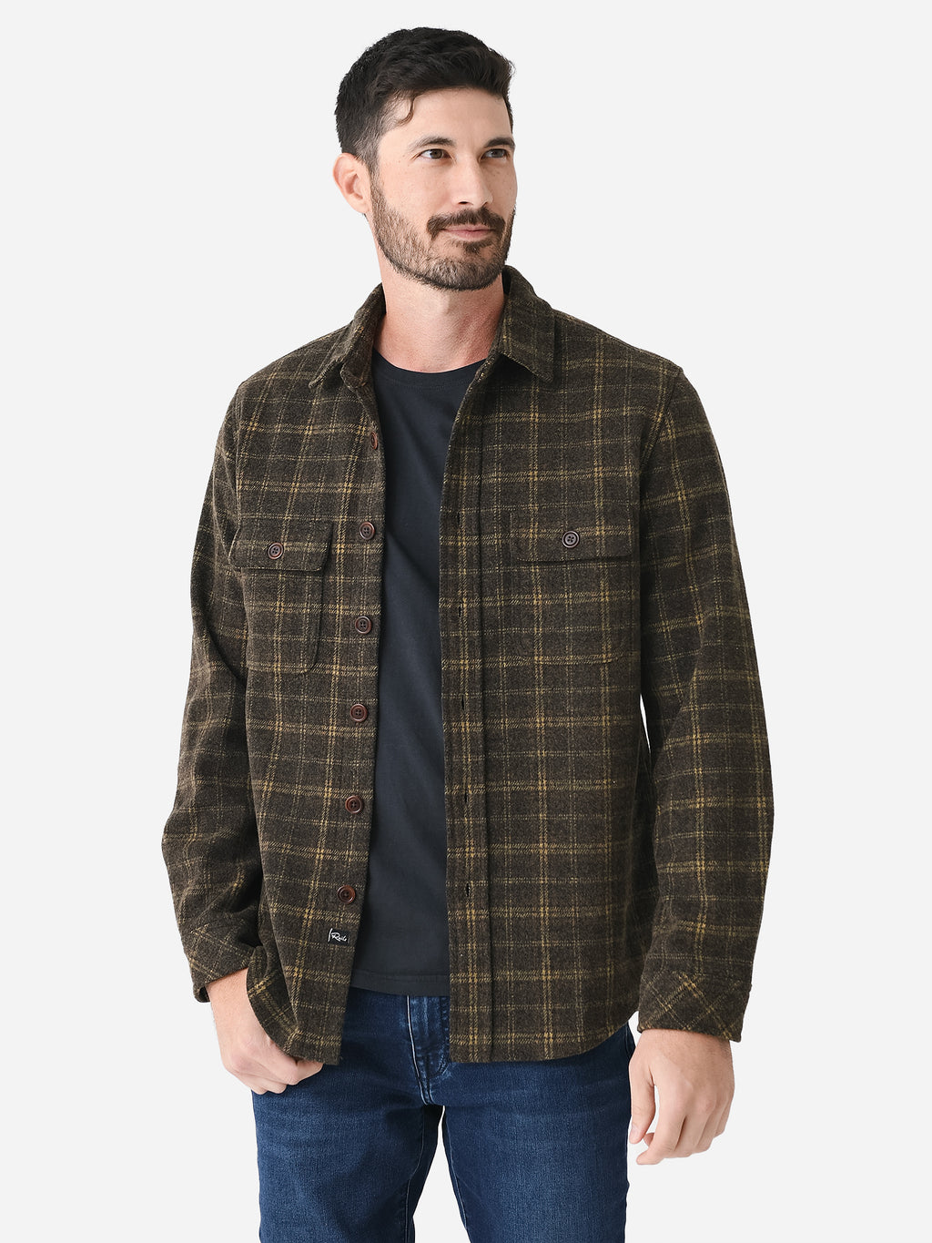 Rails Men's Alder Shirt Jacket - Saint Bernard