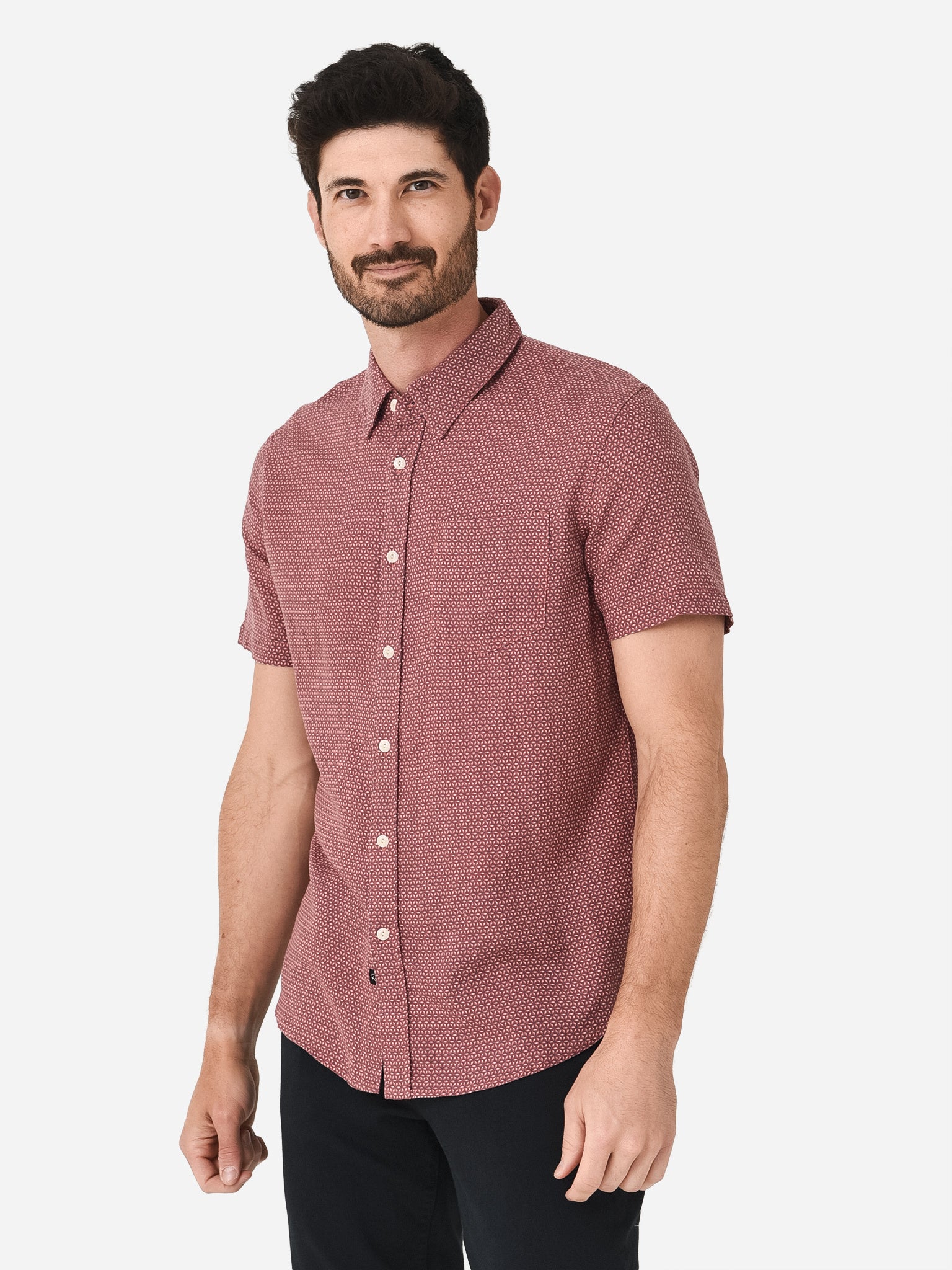 Rails Men's Carson Button-Down Shirt - Saint Bernard