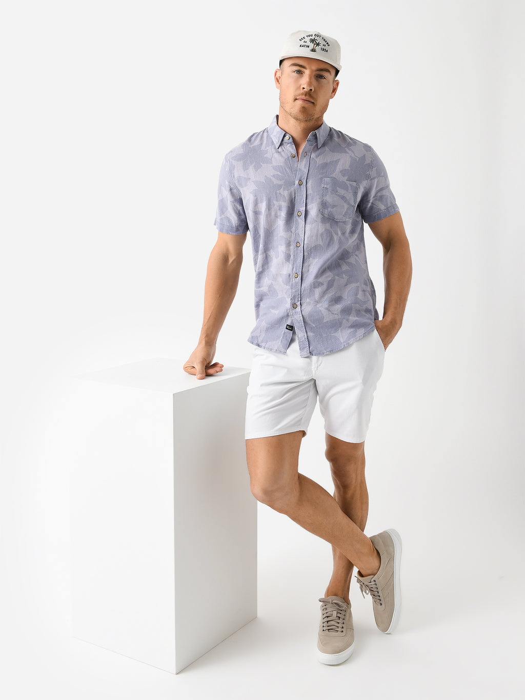 Rails Men's Carson Button-Down Shirt - Saint Bernard