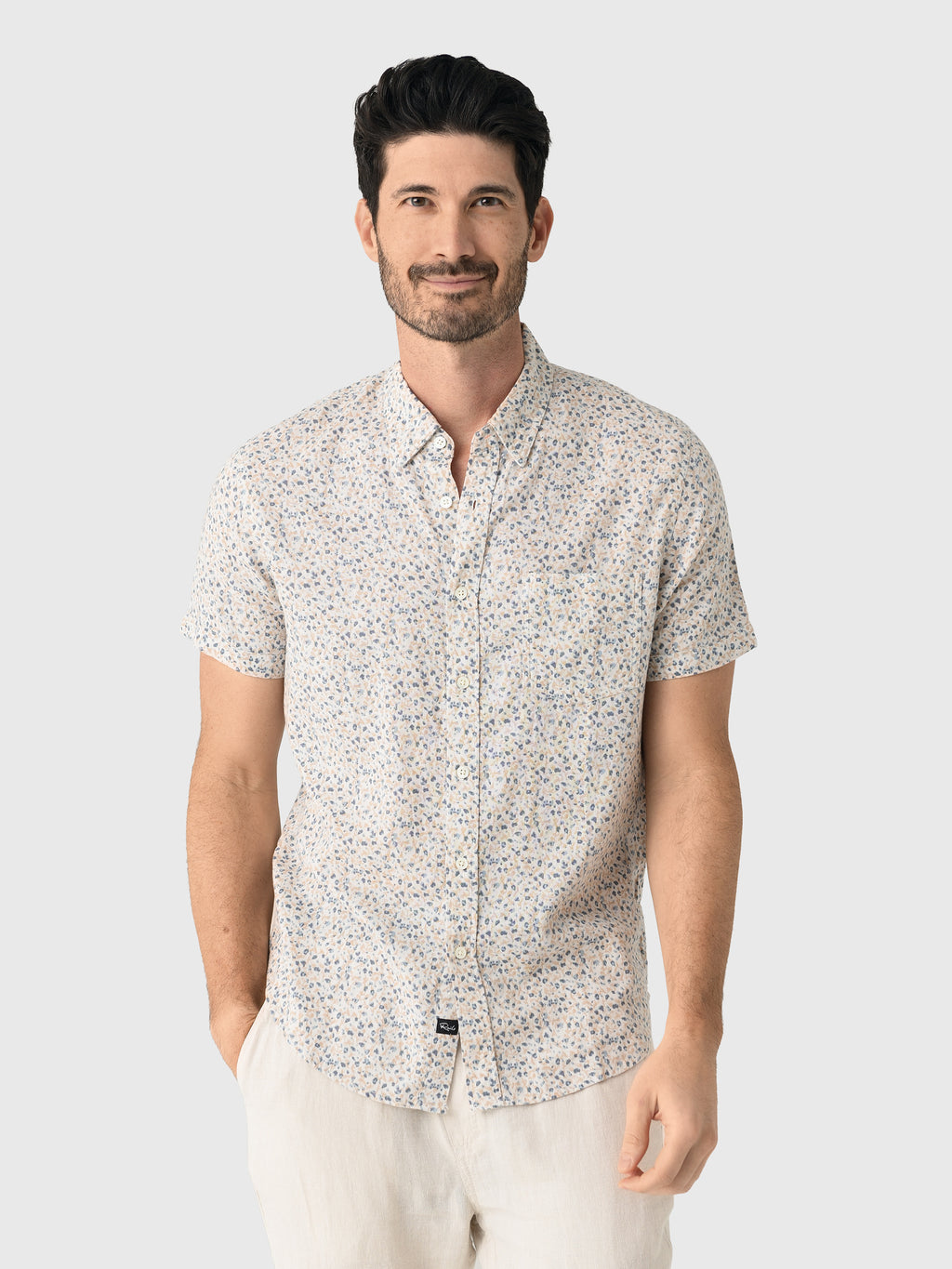 Rails Men's Carson Button-Down Shirt - Saint Bernard