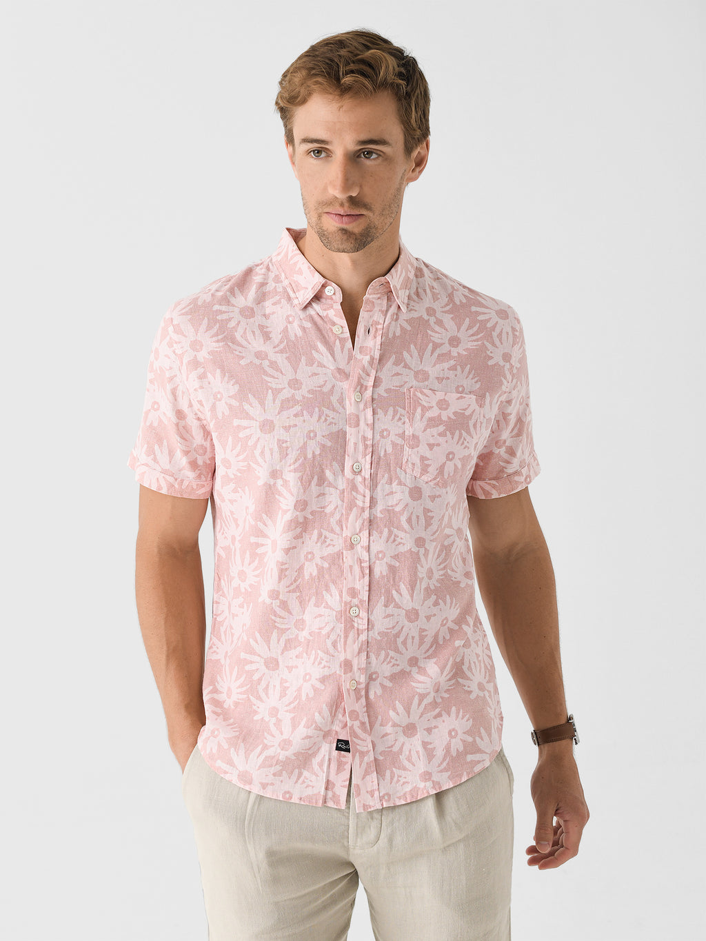 Rails Men's Carson Button-Down Shirt - Saint Bernard