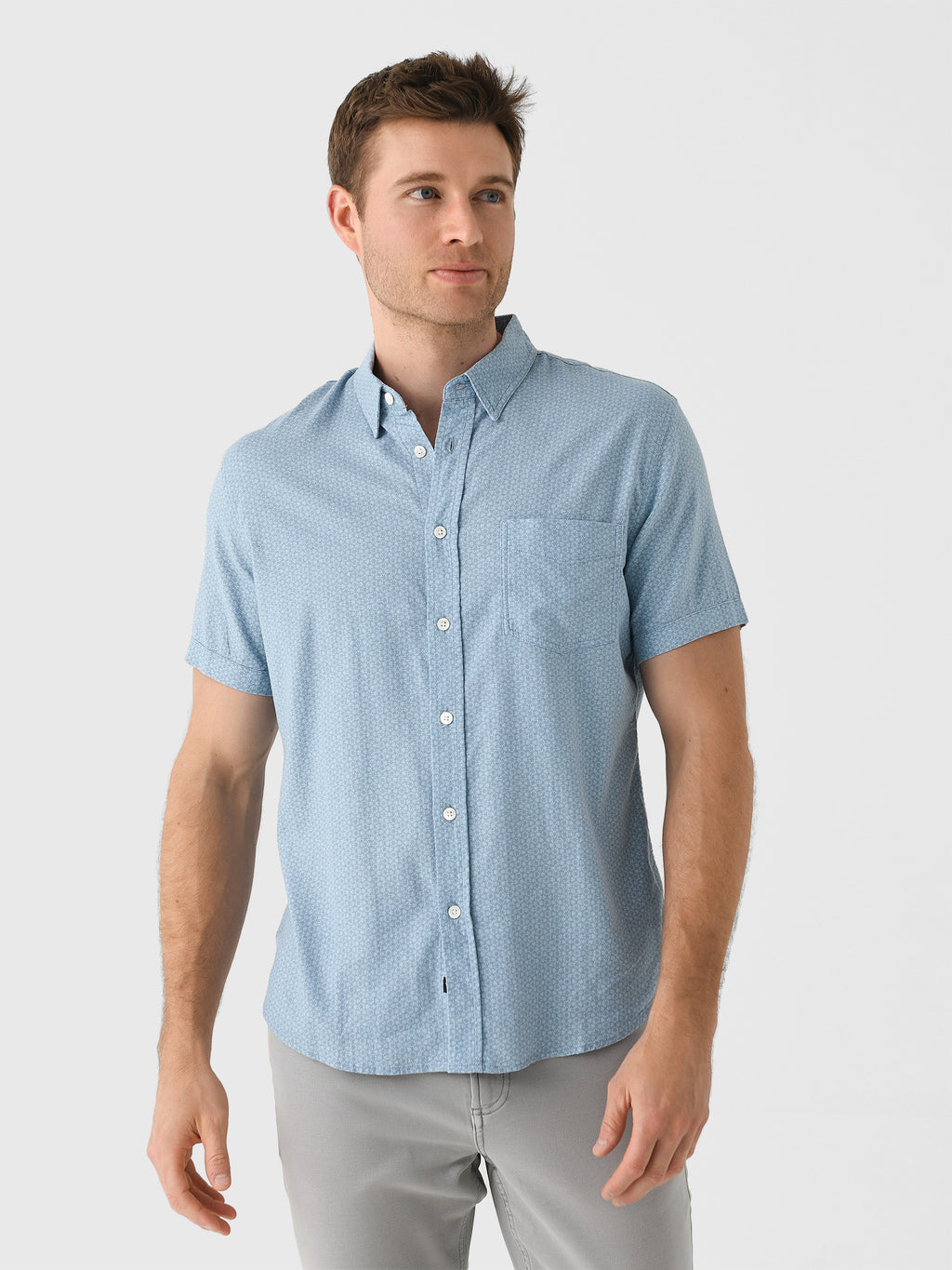 Rails Men's Carson Button-Down Shirt - Saint Bernard