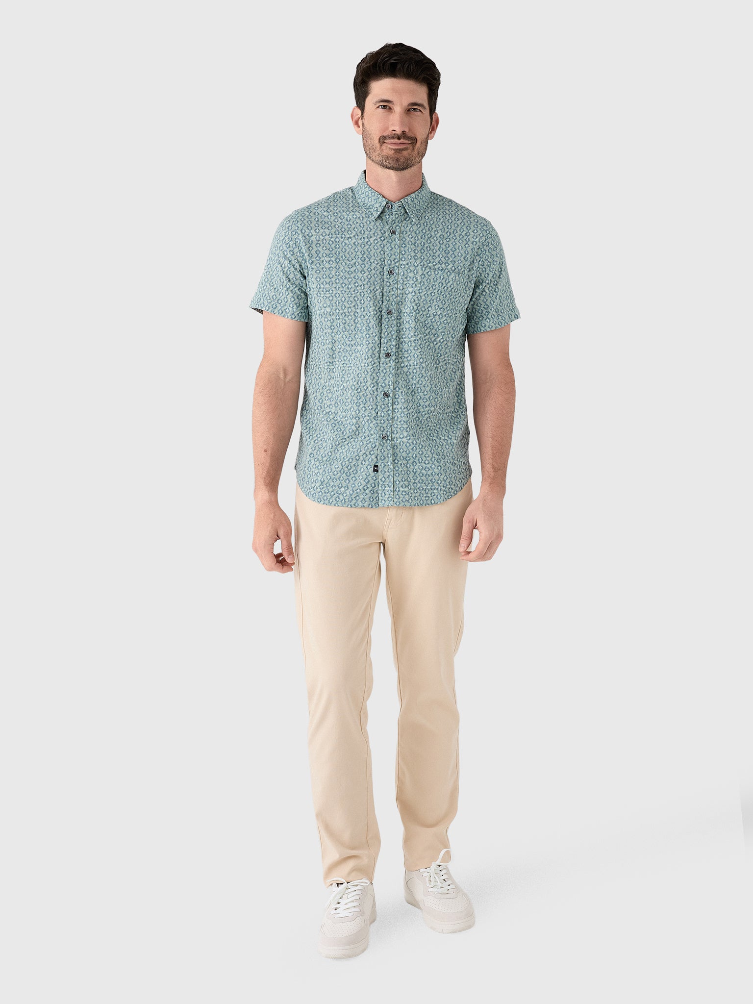 Rails Men's Carson Button-Down Shirt - Saint Bernard