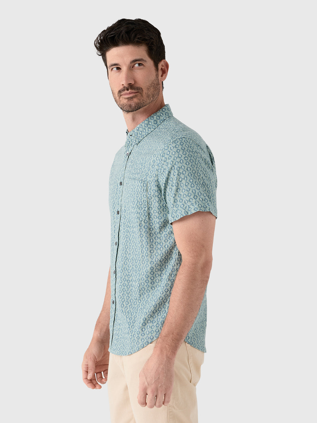 Rails Men's Carson Button-Down Shirt - Saint Bernard