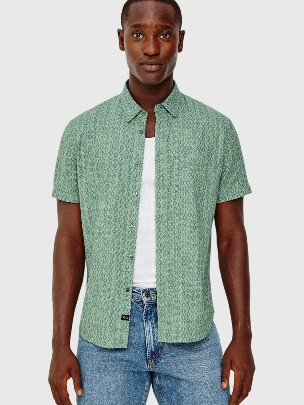 Rails Men's Carson Button-Down Shirt - Saint Bernard