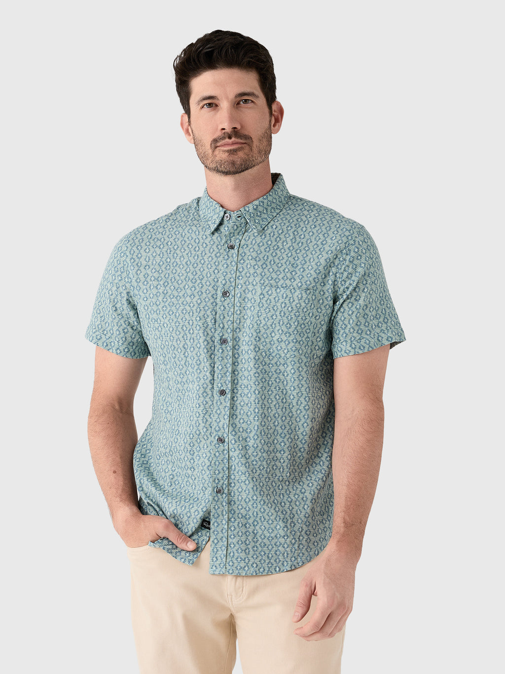 Rails Men's Carson Button-Down Shirt - Saint Bernard