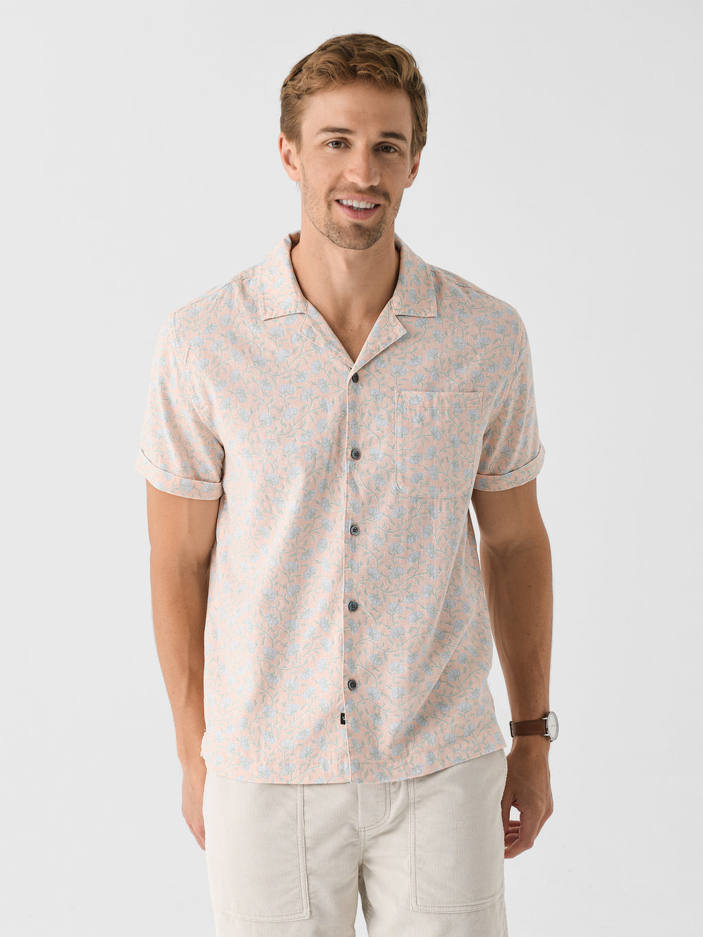 Rails Men's Waimea Button-Down Shirt - Saint Bernard