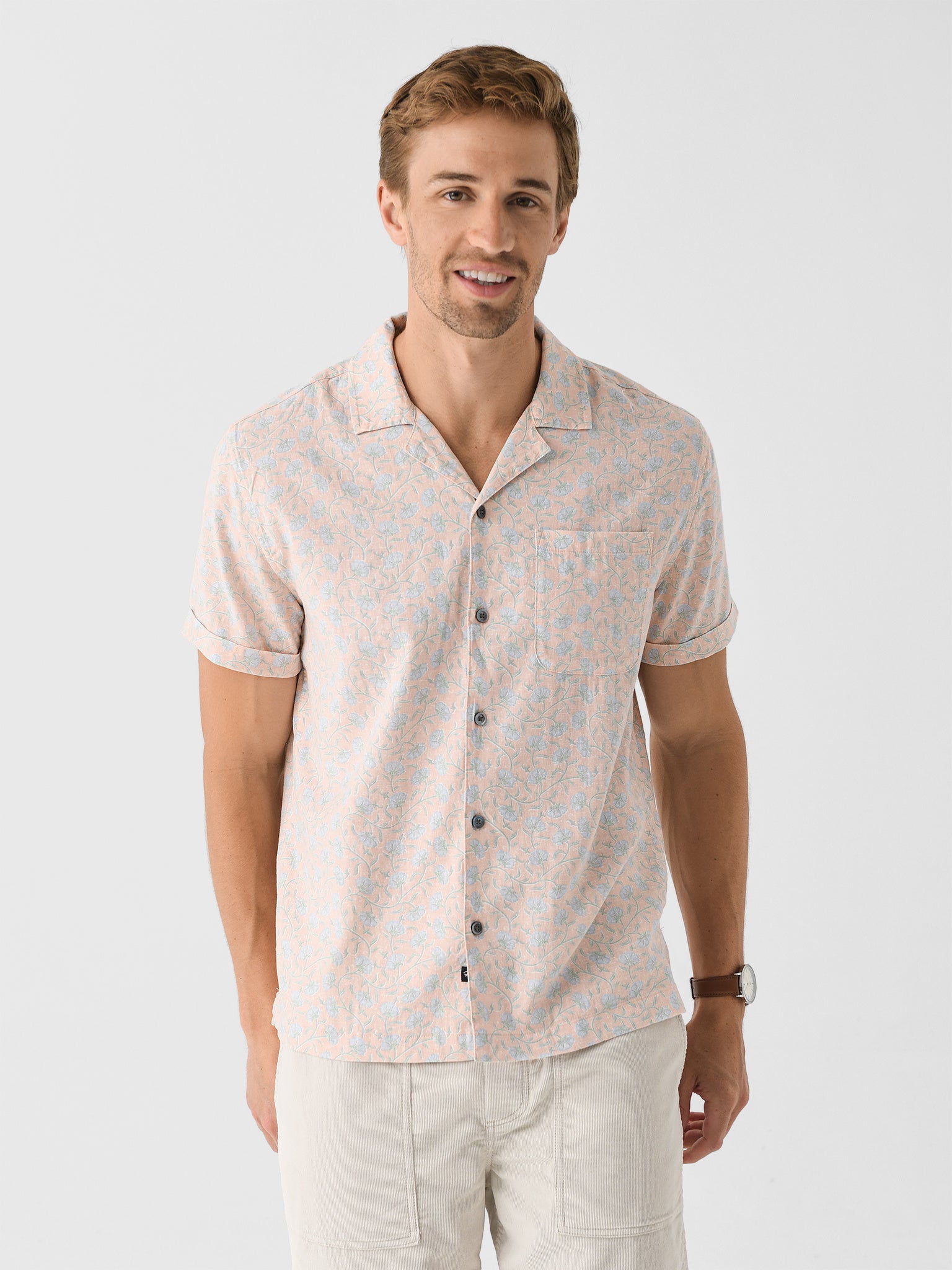 Rails Men's Waimea Button-Down Shirt - Saint Bernard
