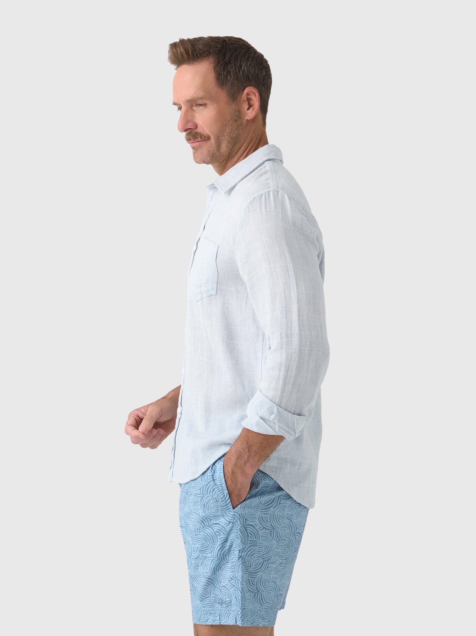 Rails Men's Gracy Button-Down Shirt - Saint Bernard