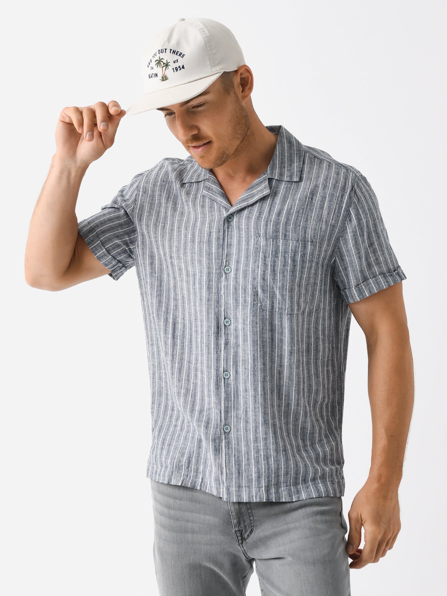 Rails Men's Waimea Button-Down Shirt - Saint Bernard