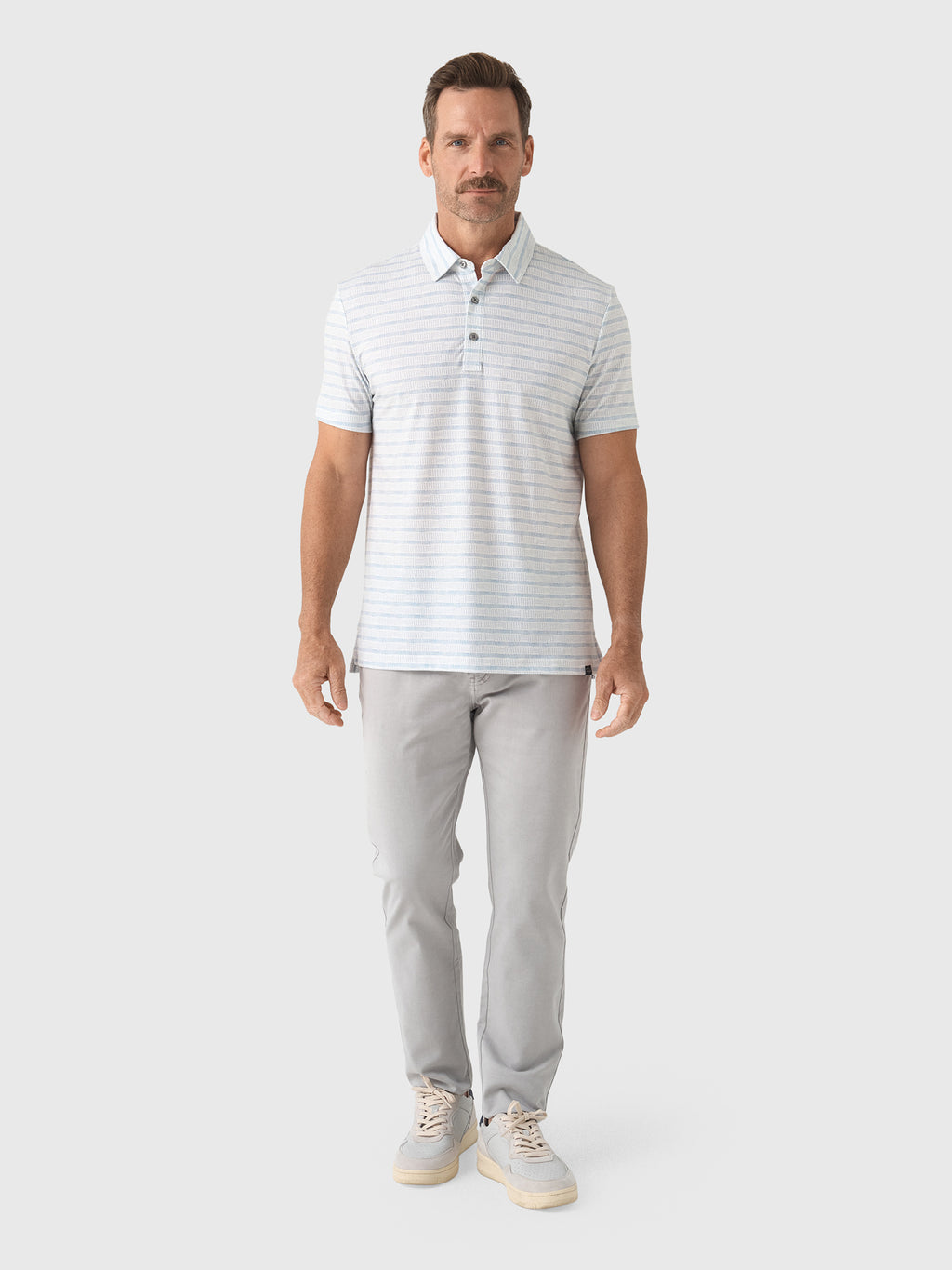 Rails Men's Merced Golf Polo Shirt - Saint Bernard