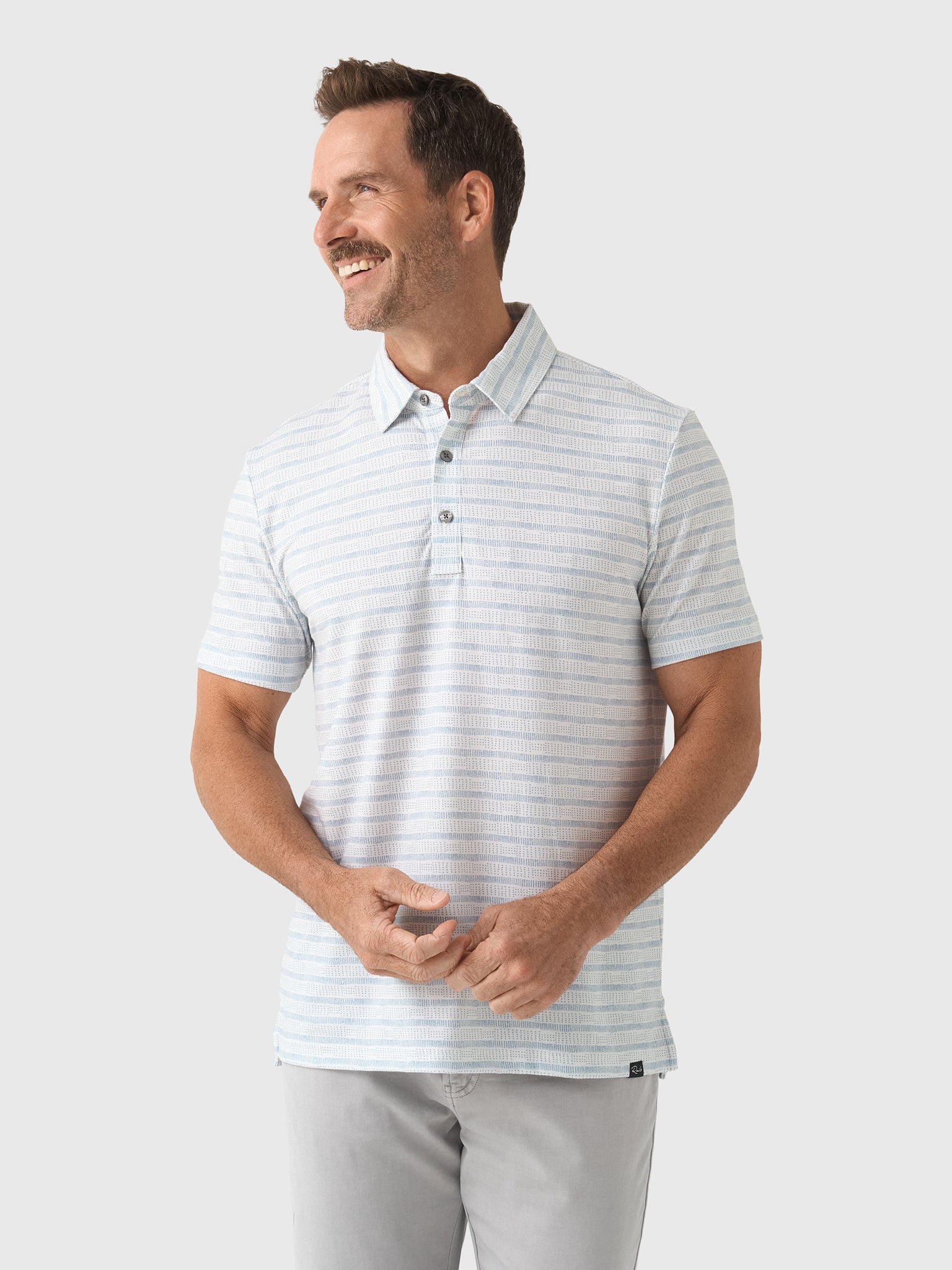Rails Men's Merced Golf Polo Shirt - Saint Bernard