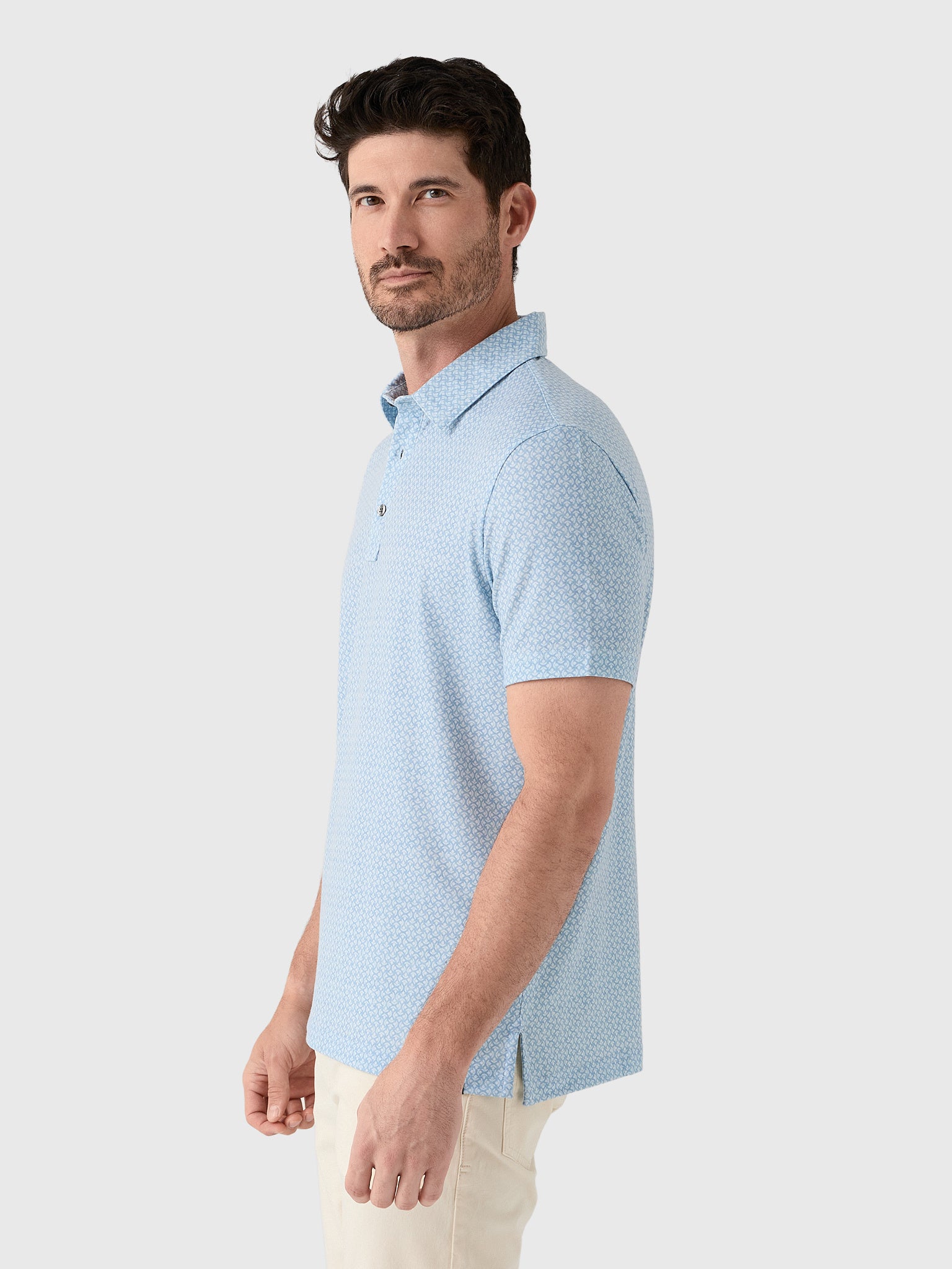 Rails Men's Merced Golf Polo Shirt - Saint Bernard
