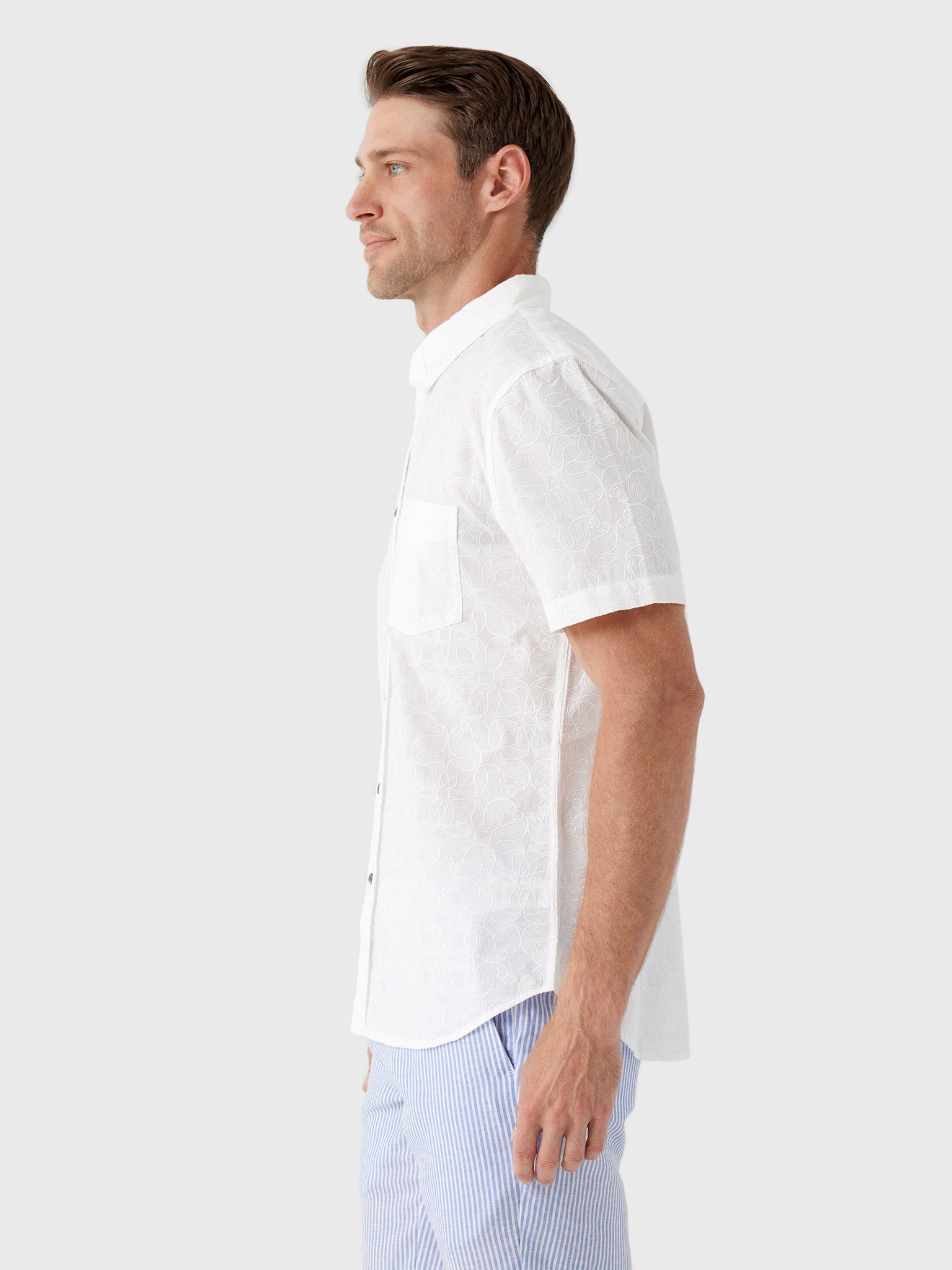 Rails Men's Hale Button-Down Shirt - Saint Bernard