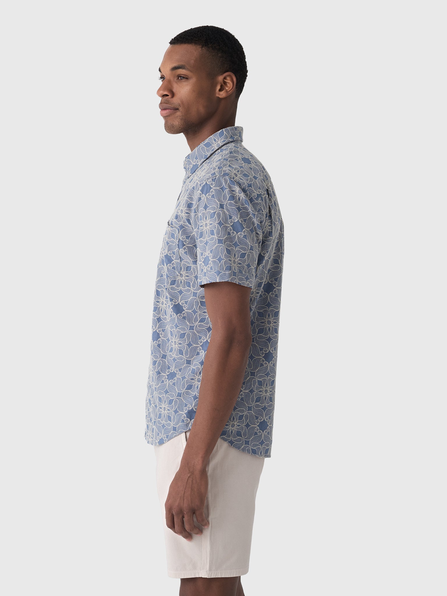Rails Men's Hale Button-Down Shirt - Saint Bernard