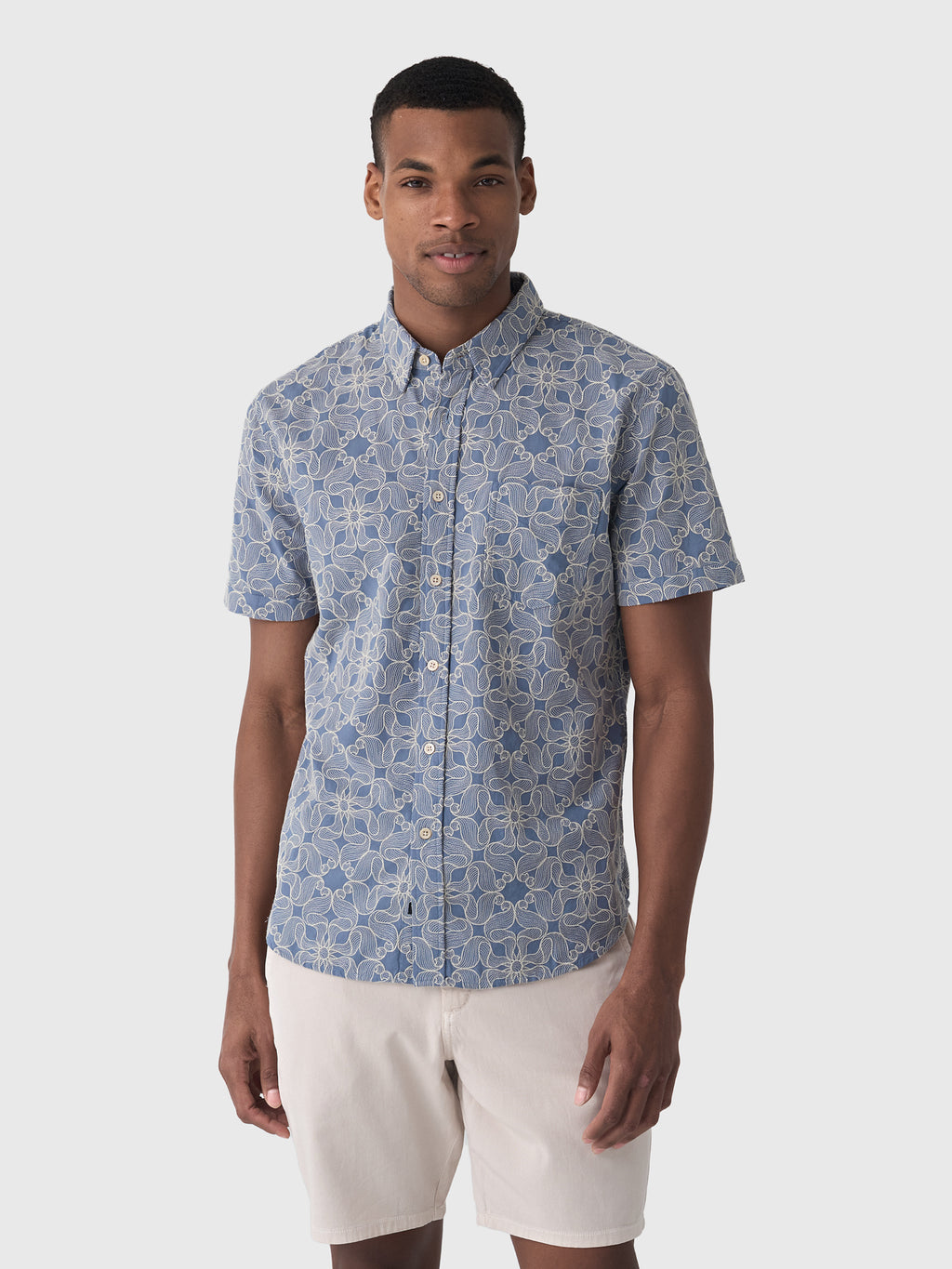 Rails Men's Hale Button-Down Shirt - Saint Bernard