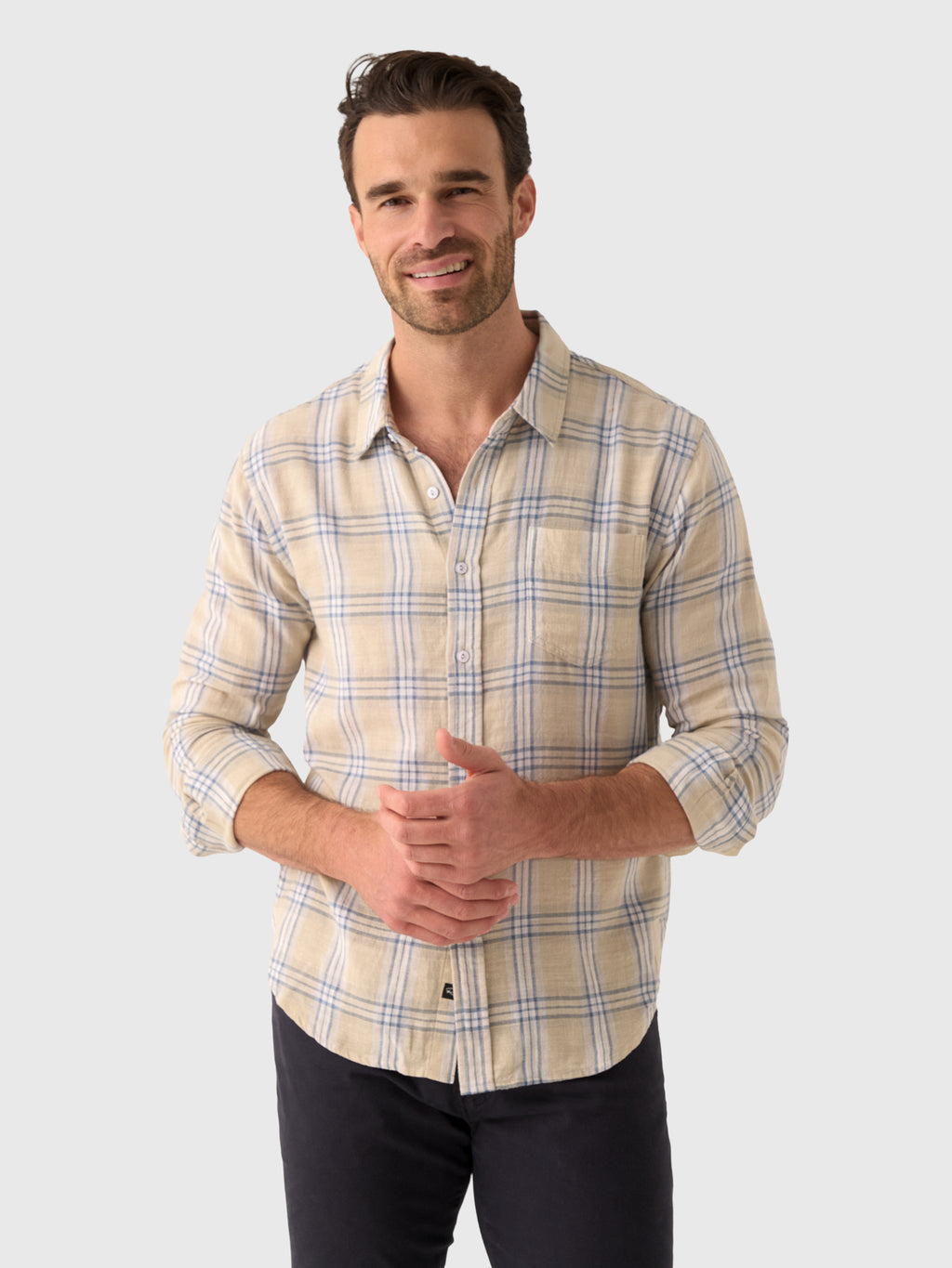 Rails Men's Wyatt Button-Down Shirt - Saint Bernard