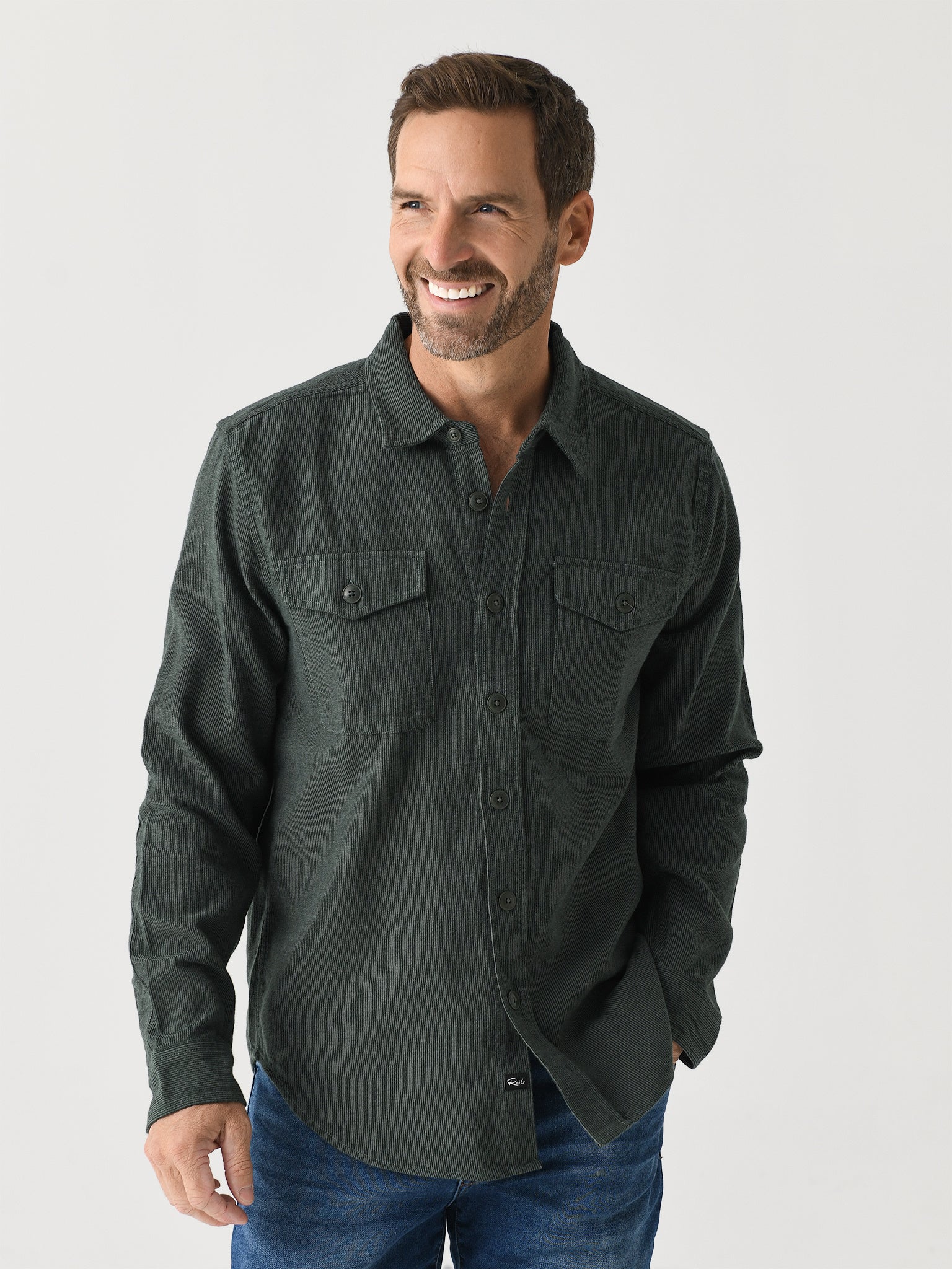 Rails Men's Burr Shirt Jacket - Saint Bernard