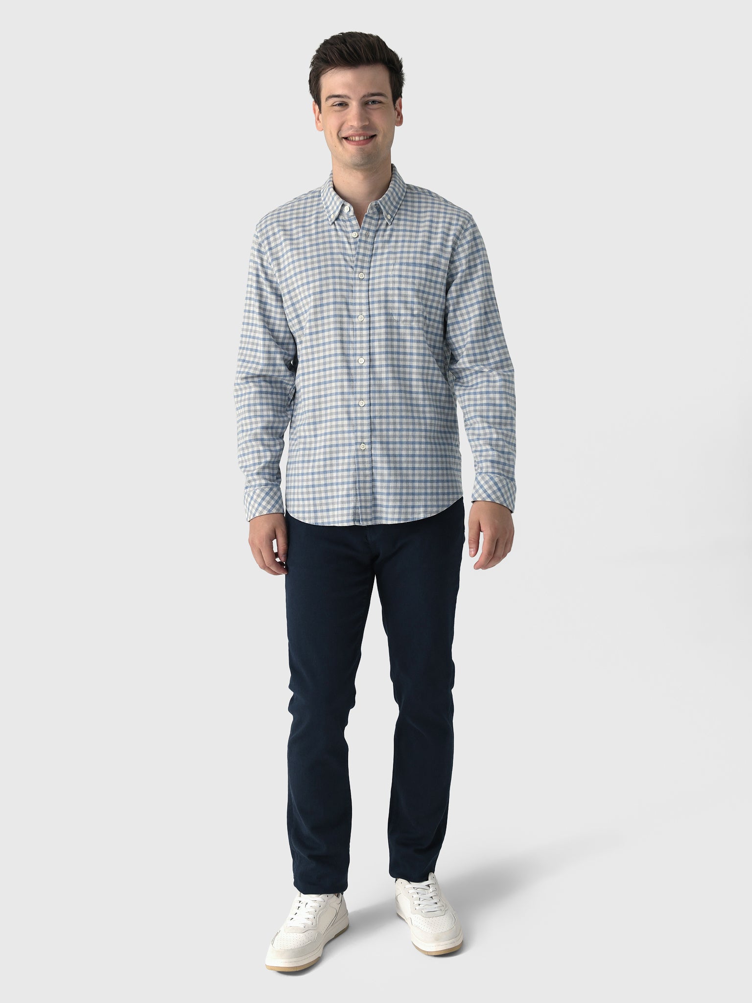 RM-669A-995DxCHARCOALBLUECHECK-alt1