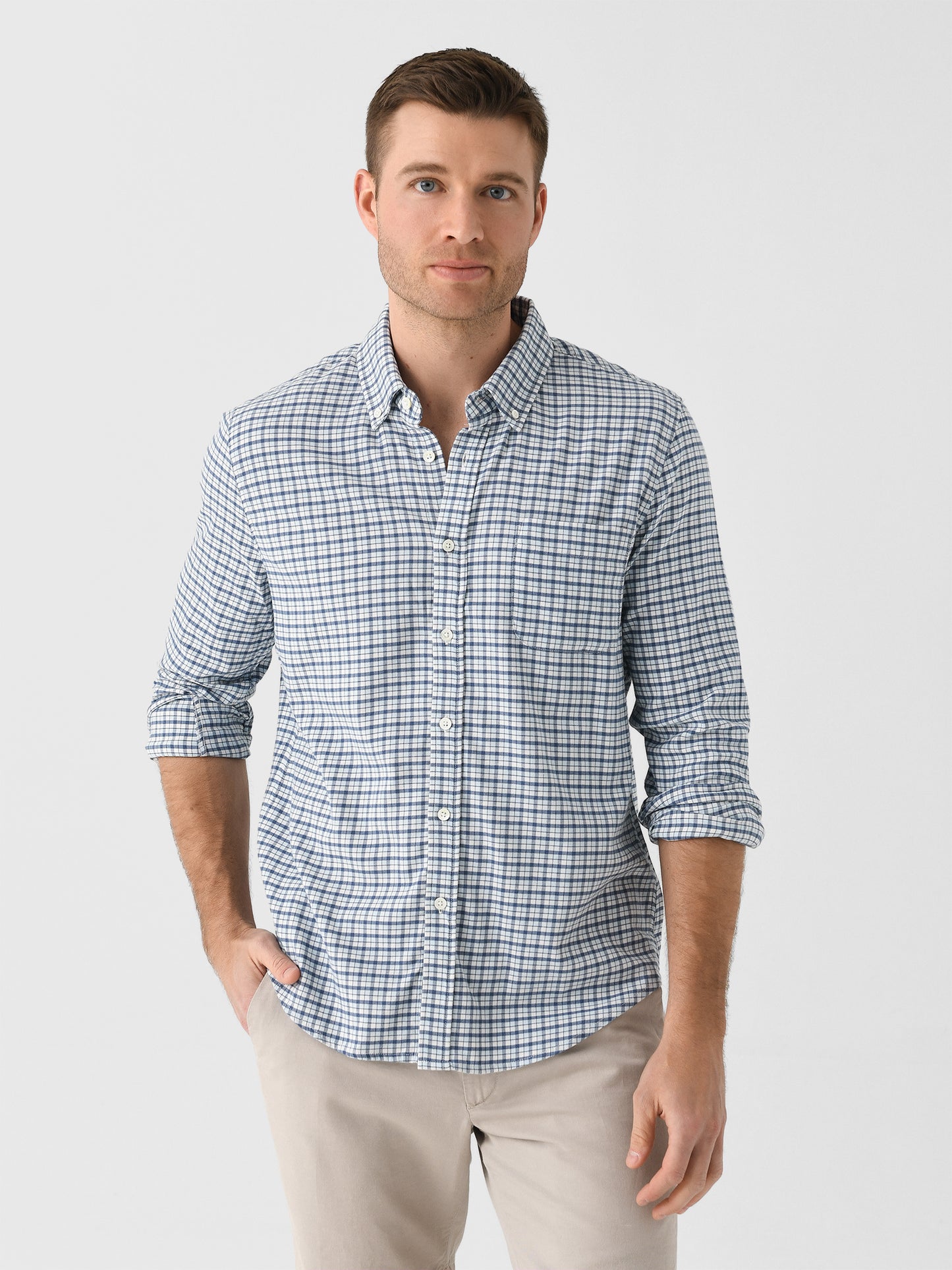 Rails Men's Vance Button-Down Shirt - Saint Bernard