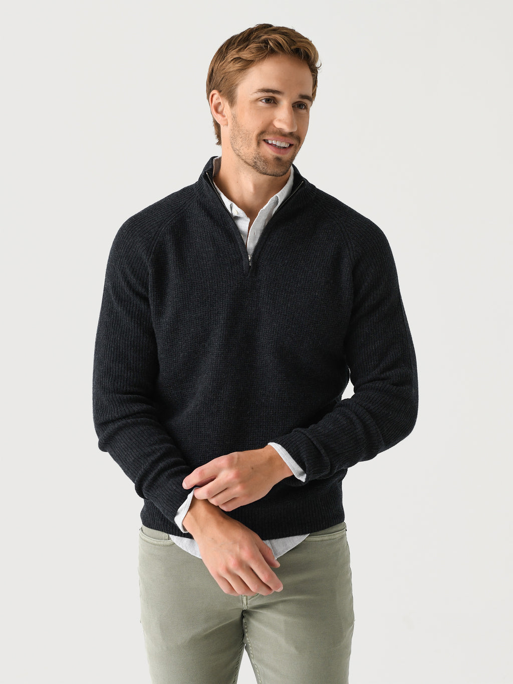 Rails Men's Stark Quarter-Zip - Saint Bernard
