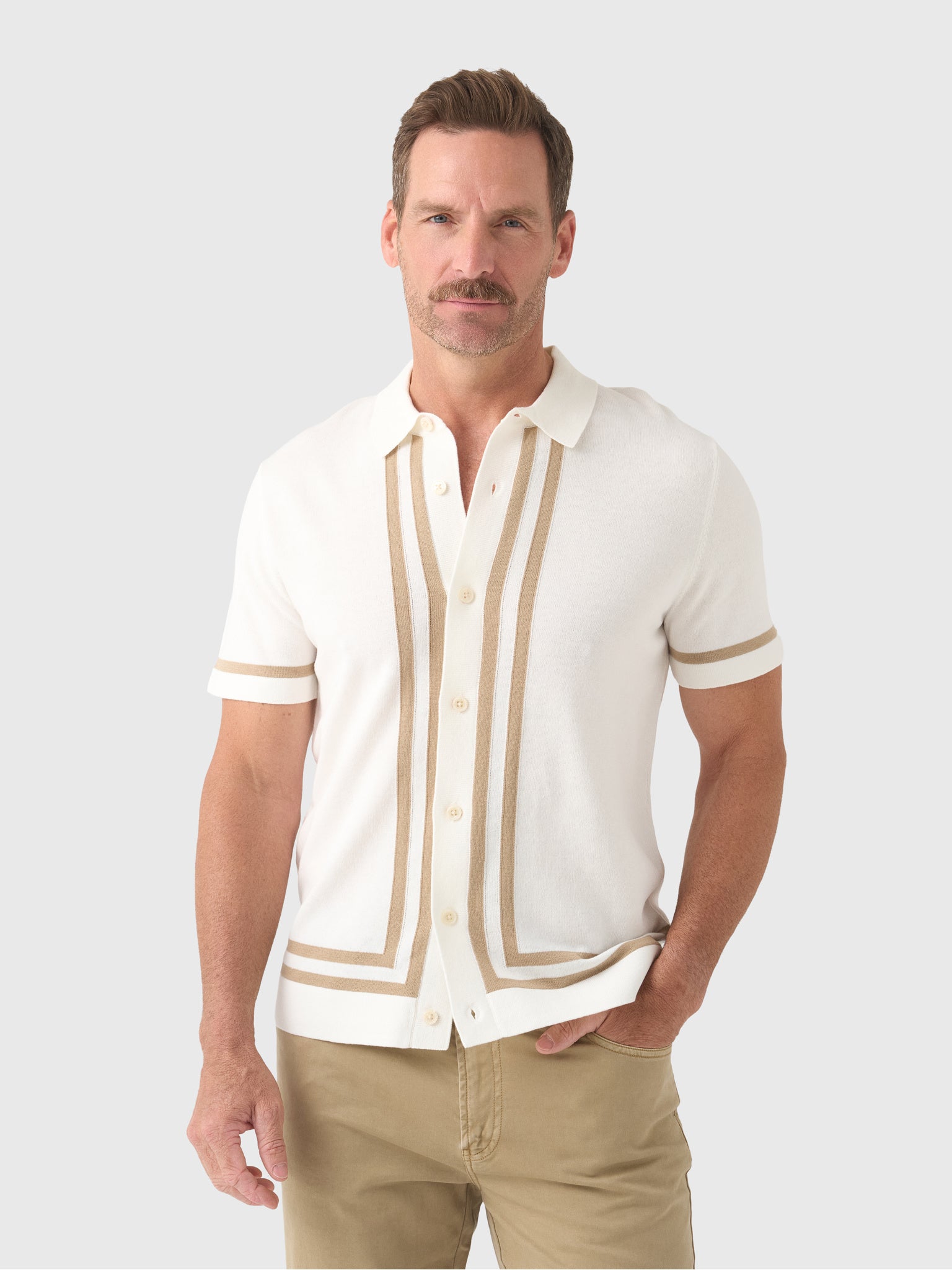 Rails Men's Leo Shirt - Saint Bernard